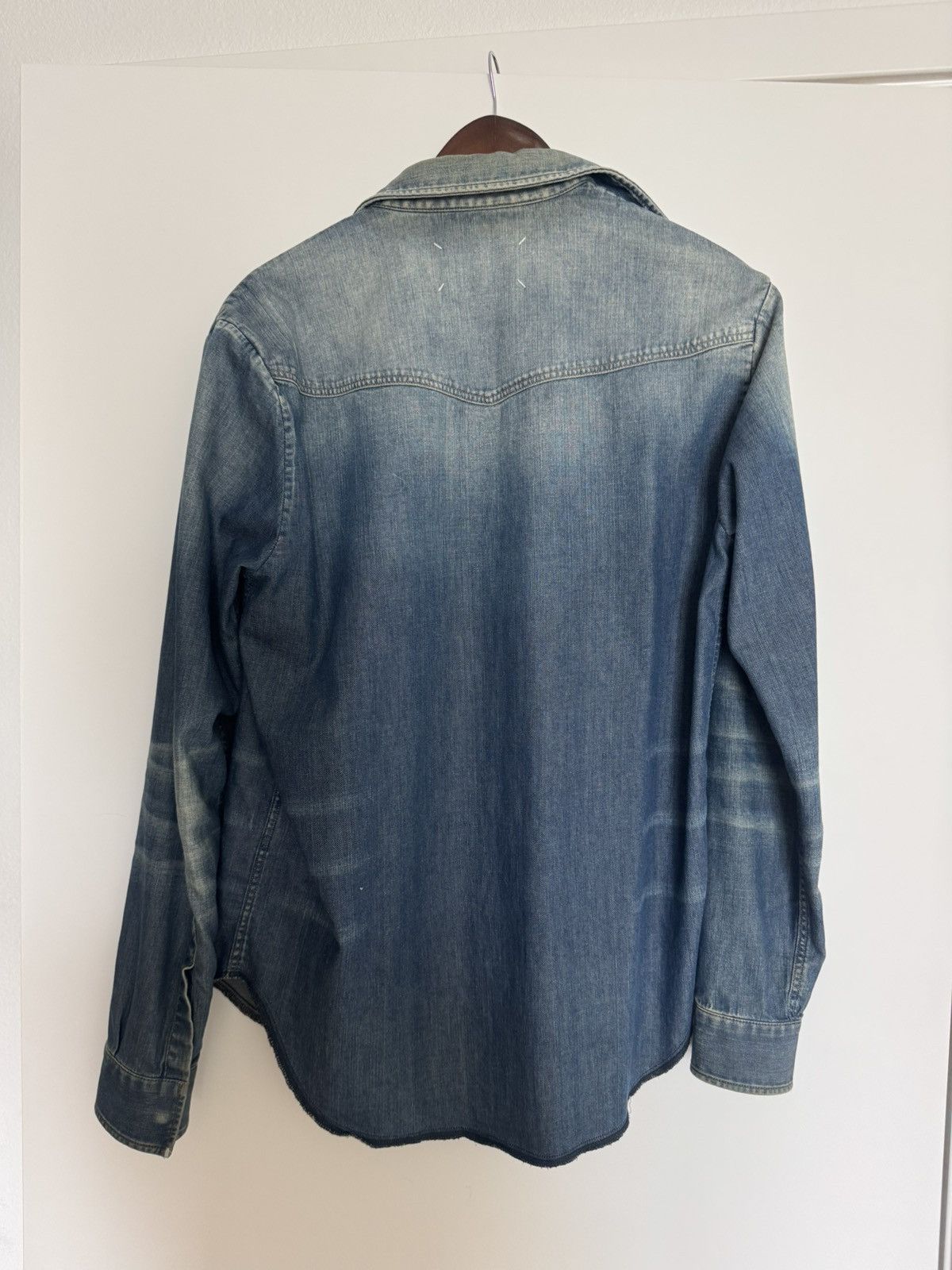 Maison Margiela Maison Margiela Denim Shirt Size US S / EU 44-46 / 1 - 2 Thumbnail