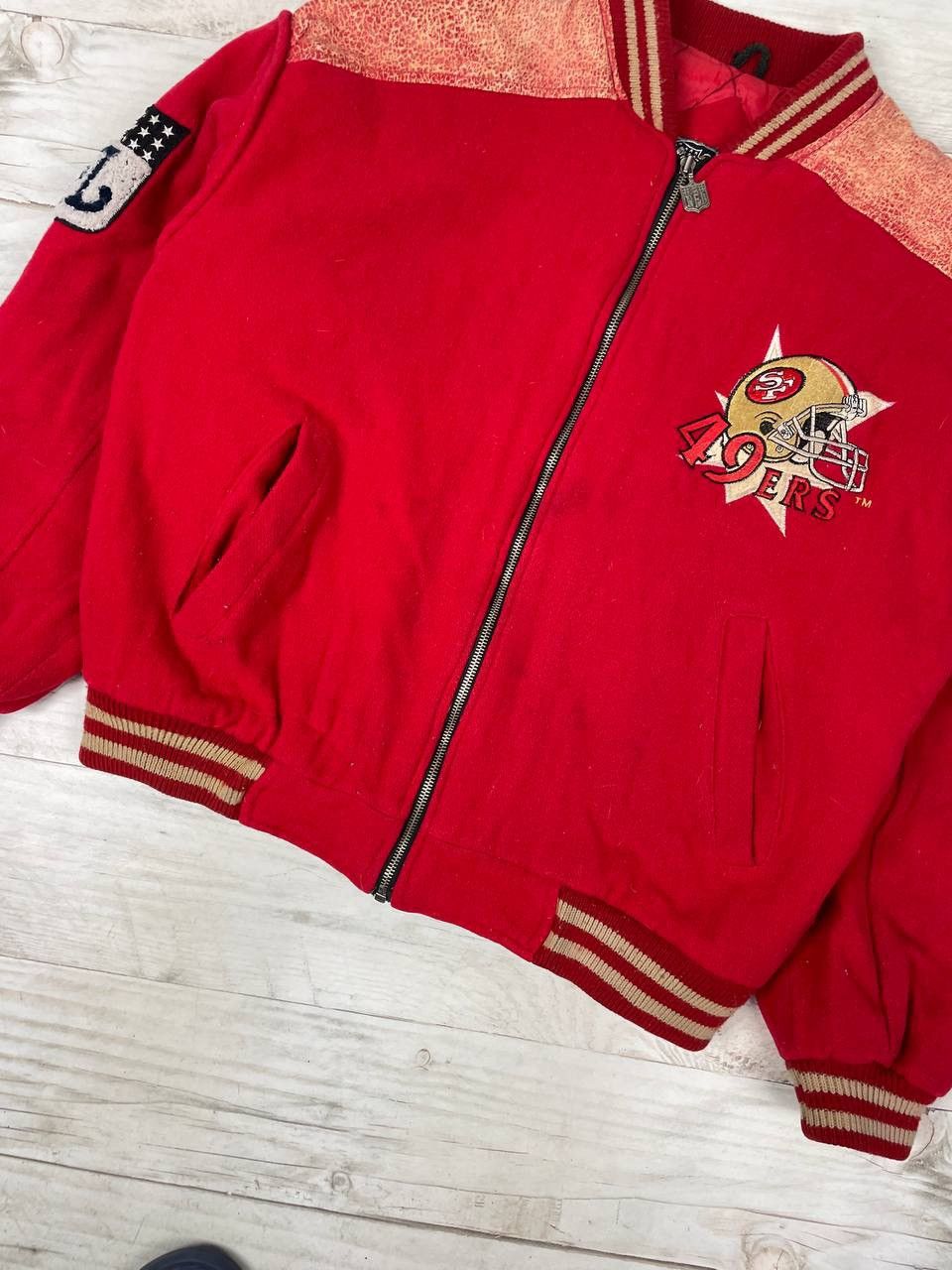 NFL Vintage Campri 49ers San Francisco Bomber Super Bowl 1990 Size US L / EU 52-54 / 3 - 5 Thumbnail