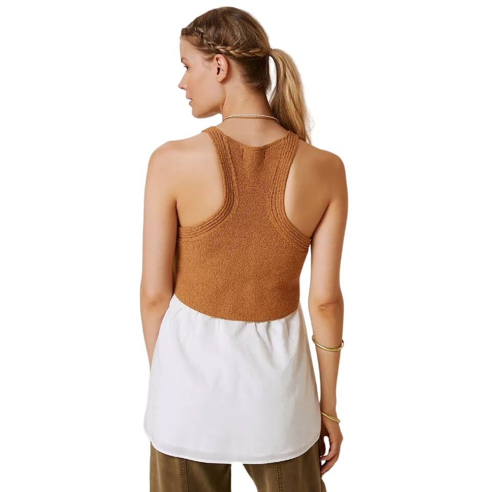 Anthropologie Anthropologie Jenna Twofer Sweater Tank Size Medium Size M / US 6-8 / IT 42-44 - 3 Thumbnail