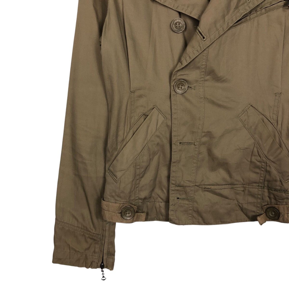 Diesel 📌Vintage Cropped Biker Jacket Diesel Size US S / EU 44-46 / 1 - 5 Thumbnail