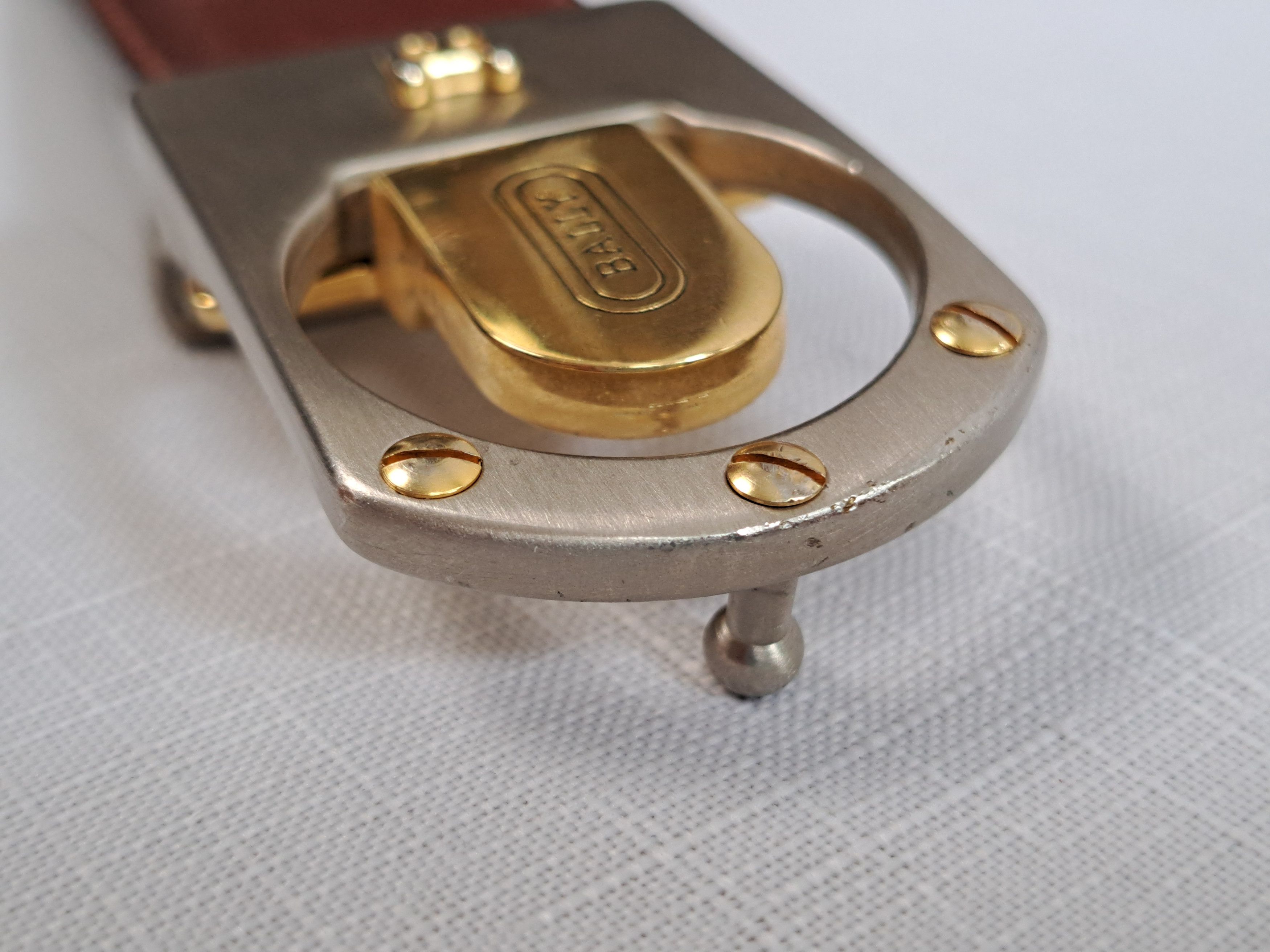 Bally × Vintage Vintage BALLY leather belt. Size ONE SIZE - 9 Thumbnail
