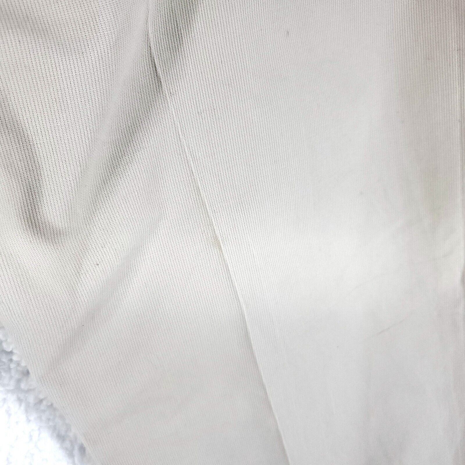 Banana Republic DAMAGED Banana Republic Cotton Denim Cream Tan Jeans 35/32 M Size US 35 - 7 Thumbnail
