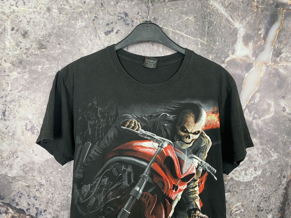 Vintage Men’s Spiral T-Shirt Ghost Rider Vintage Size L Large Size US L / EU 52-54 / 3 - 3 Thumbnail