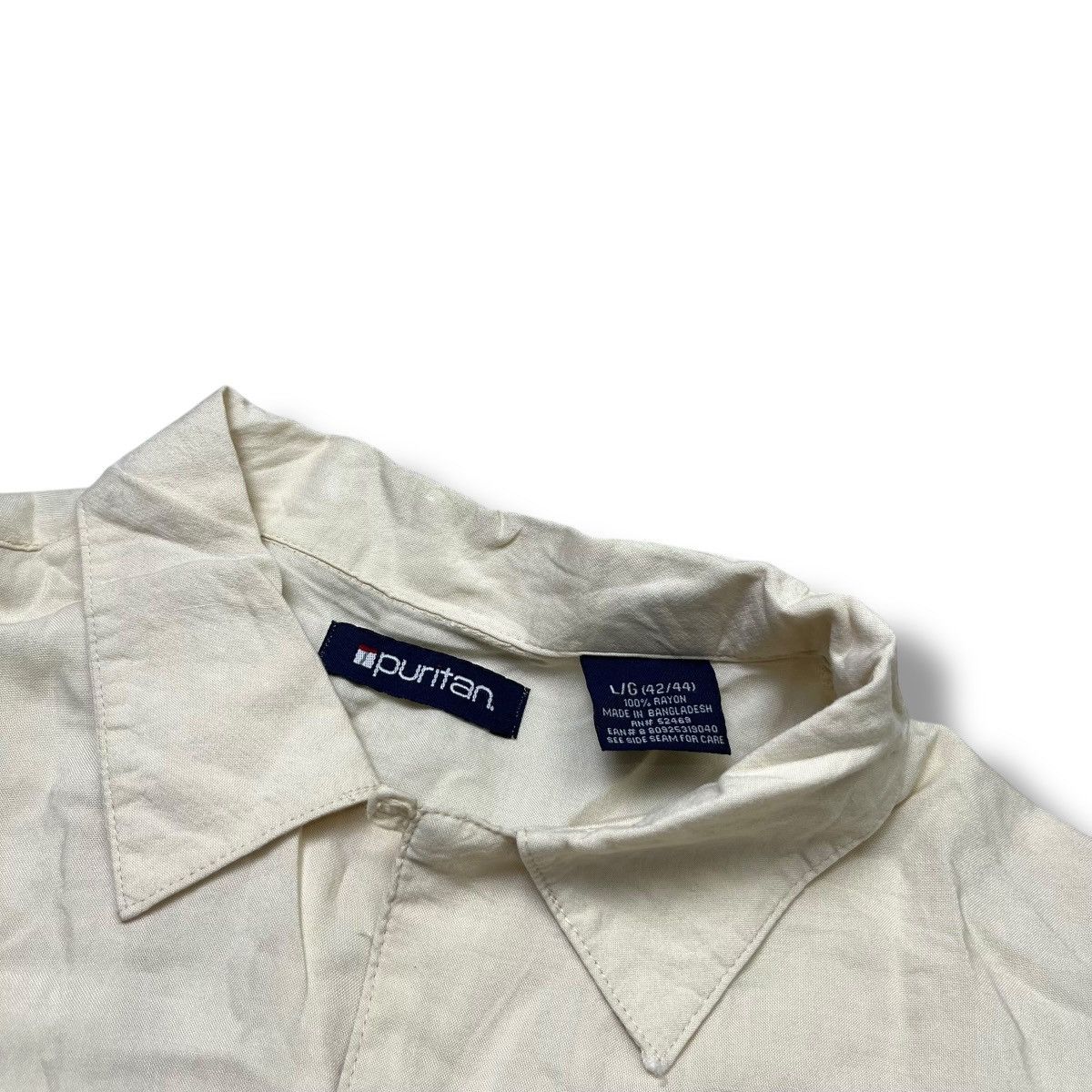 Puritan Vintage puritan loop collar shirt hawaiian Size US XL / EU 56 / 4 - 5 Thumbnail