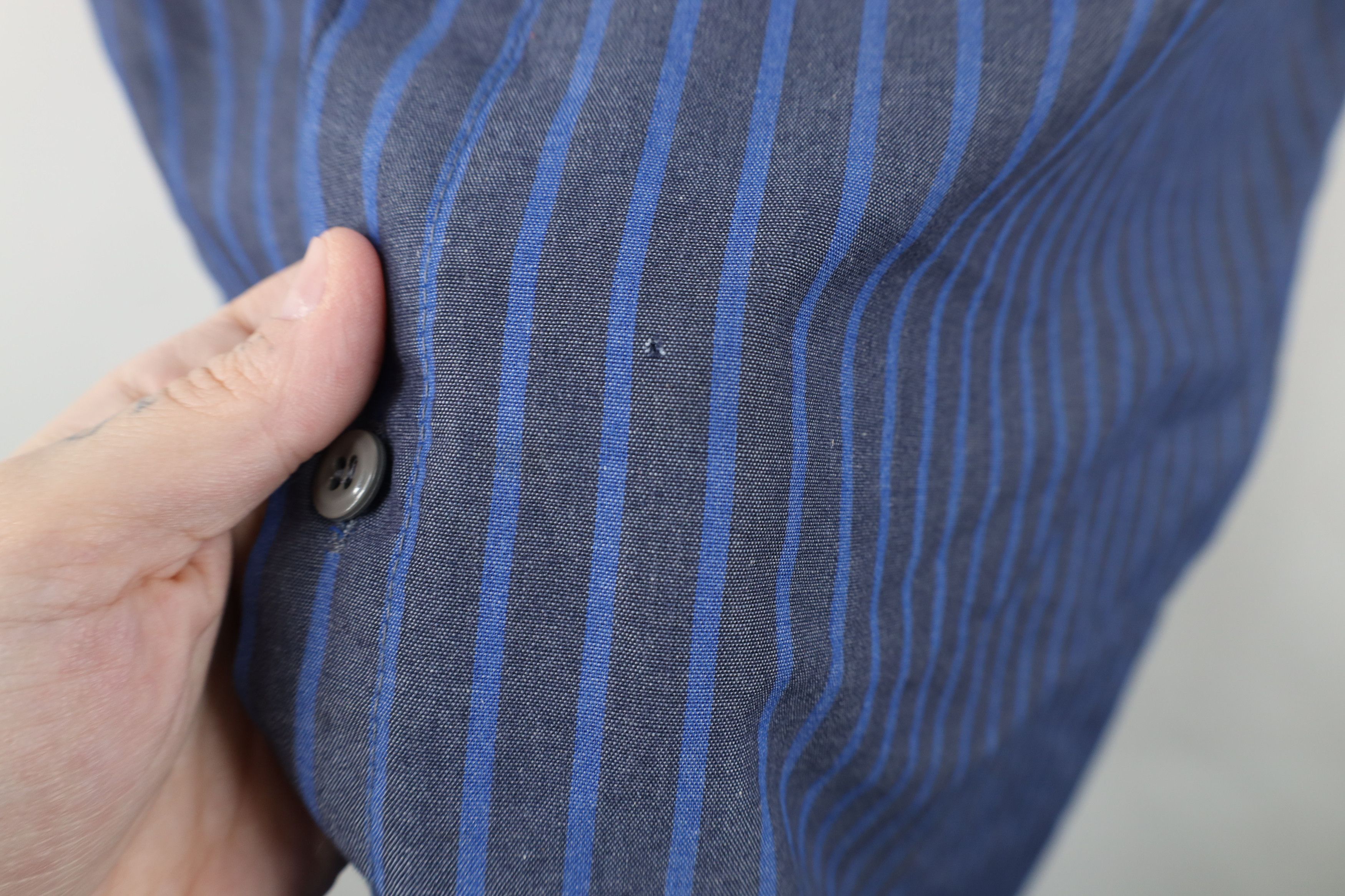 Vintage Vintage 90s Streetwear Workwear Mechanic Button Shirt Size US XL / EU 56 / 4 - 6 Thumbnail