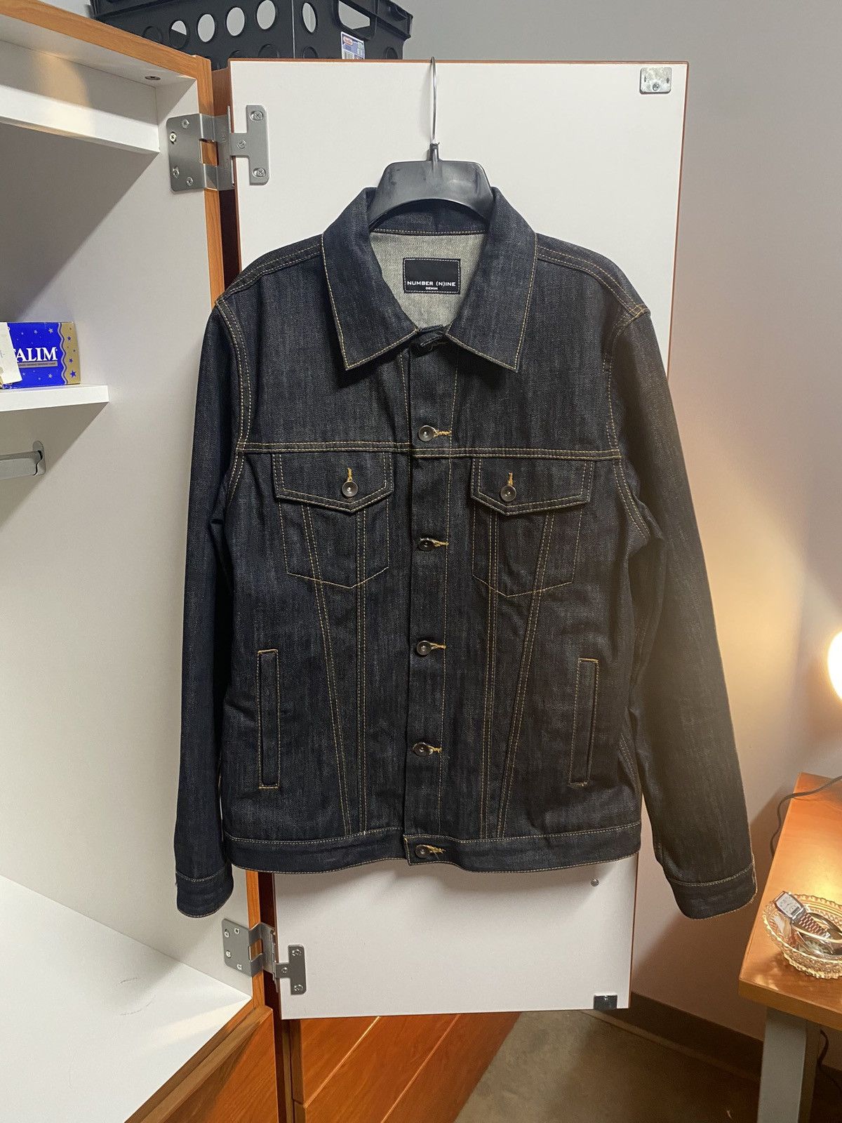 Number (N)ine Number (N)ine Denim Jacket Size US L / EU 52-54 / 3 - 9 Thumbnail
