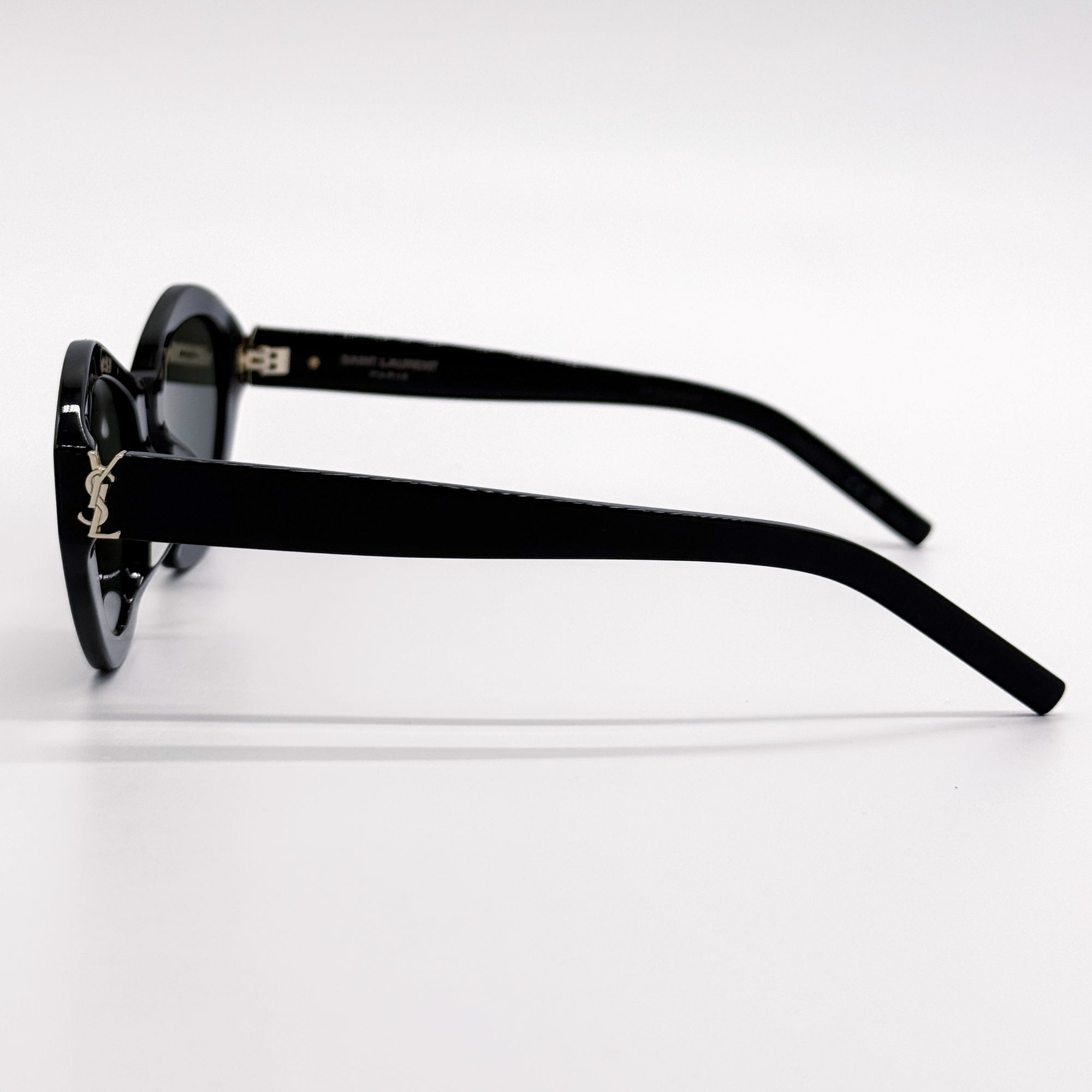 Saint Laurent Paris NEW SAINT LAURENT SUNGLASSES SL M60 006 BLACK WOMEN SLM60 00 Size ONE SIZE - 7 Thumbnail