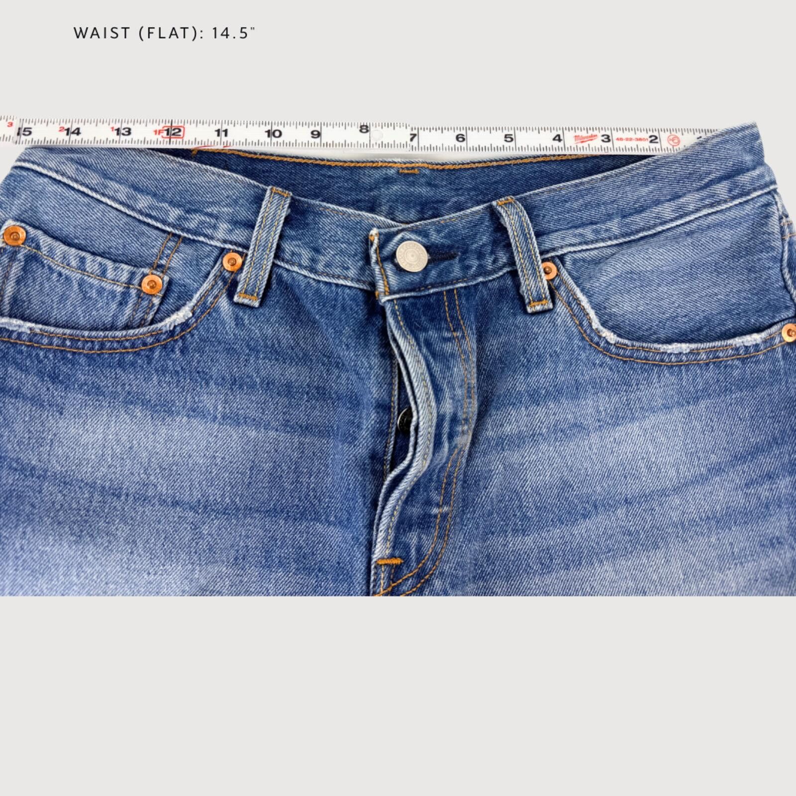 Levi's Levi’s 501 Button Fly High Rise Shorts 29 Size 29" - 6 Thumbnail