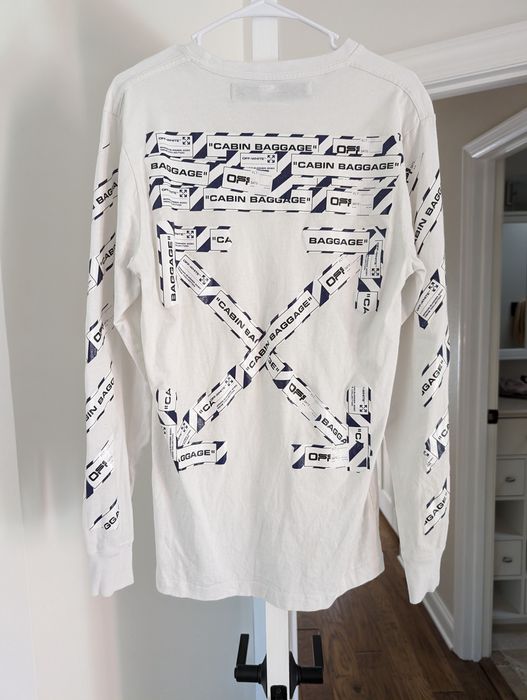 OffWhite Off white cabin baggage shirt Grailed