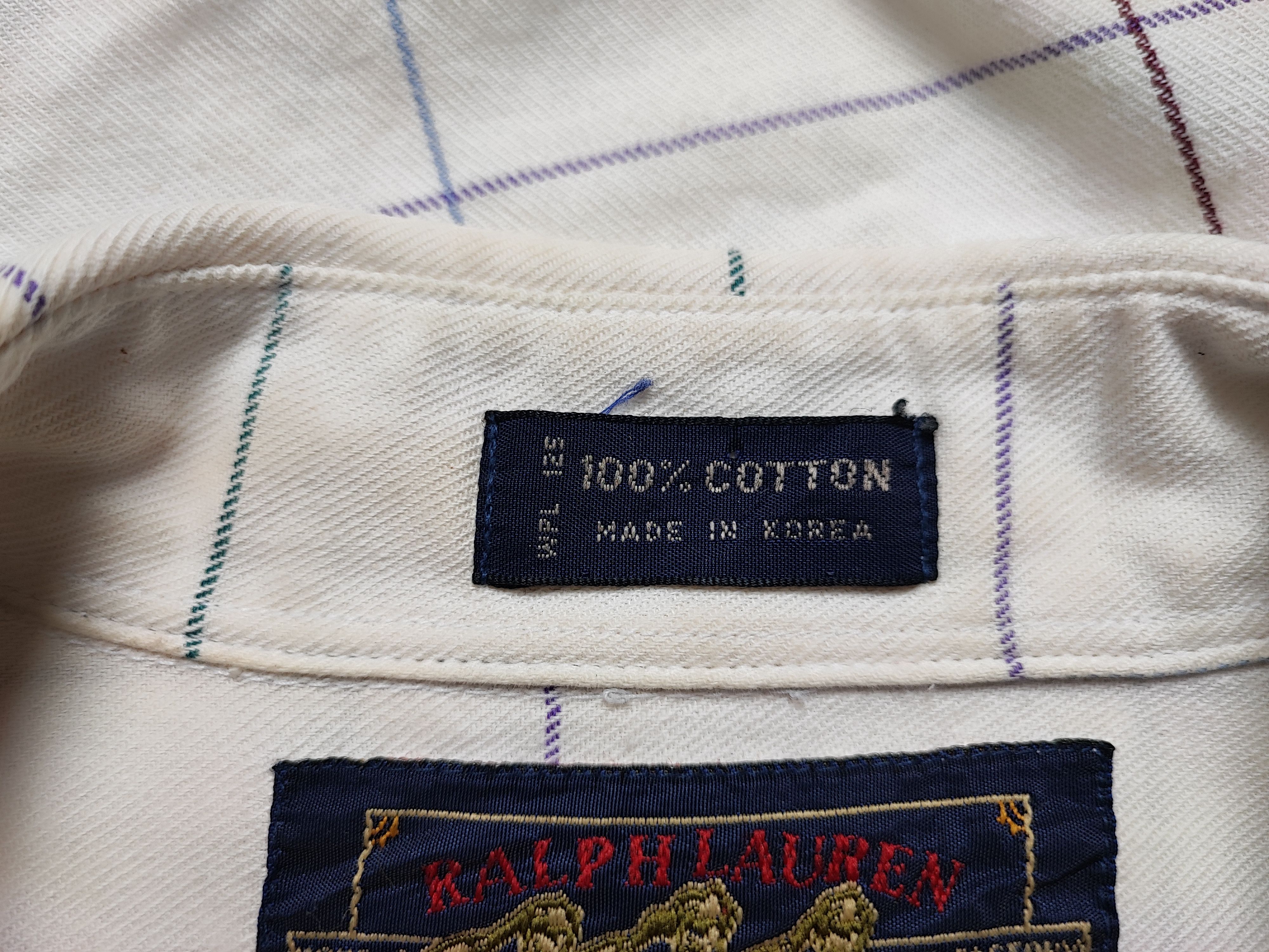 Ralph Lauren Vintage Ralph Lauren Checkered Shirt Size US S / EU 44-46 / 1 - 17 Thumbnail