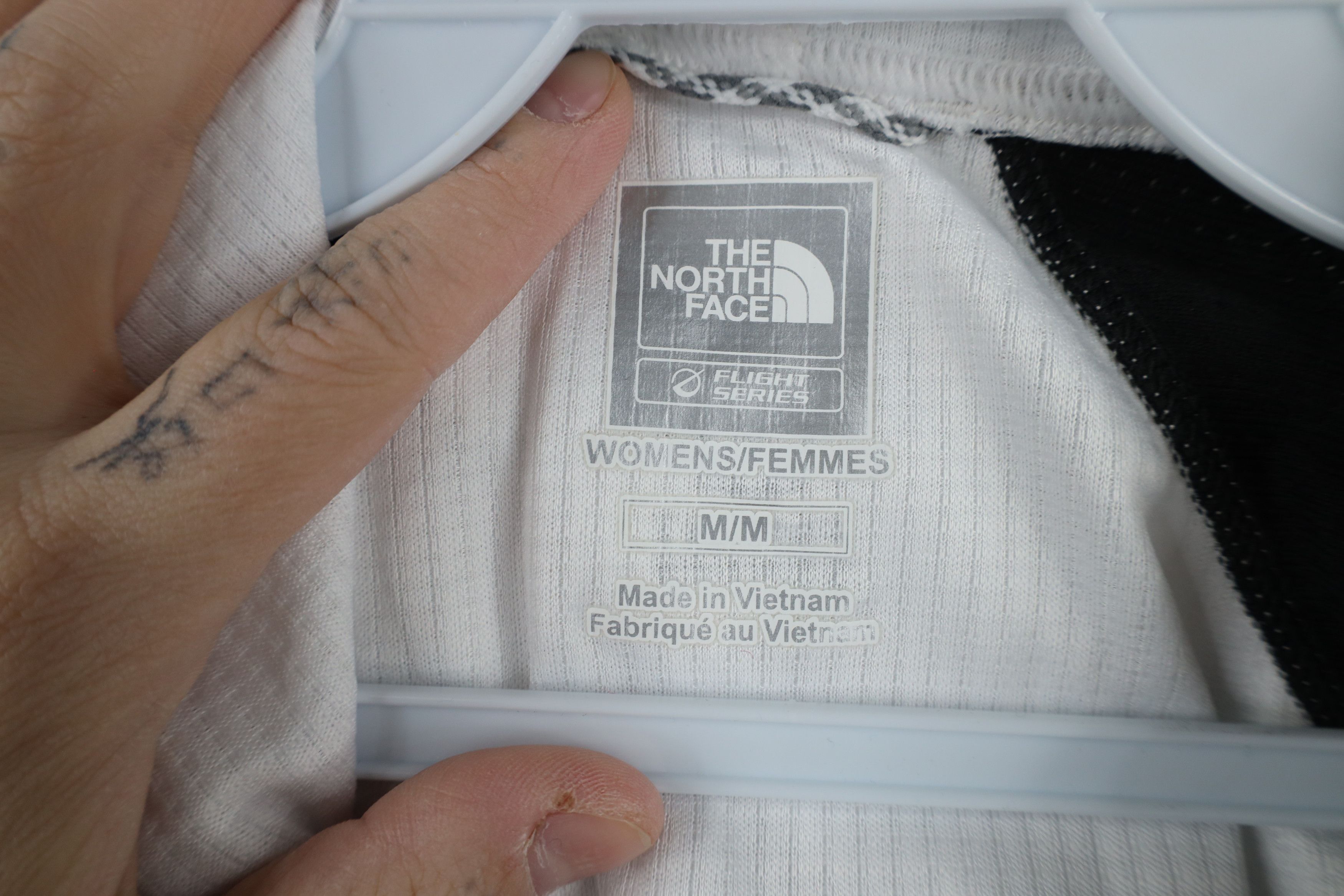 The North Face × Vintage Vintage Y2K The North Face Thermal Knit Full Zip Hoodie Size M / US 6-8 / IT 42-44 - 10 Thumbnail