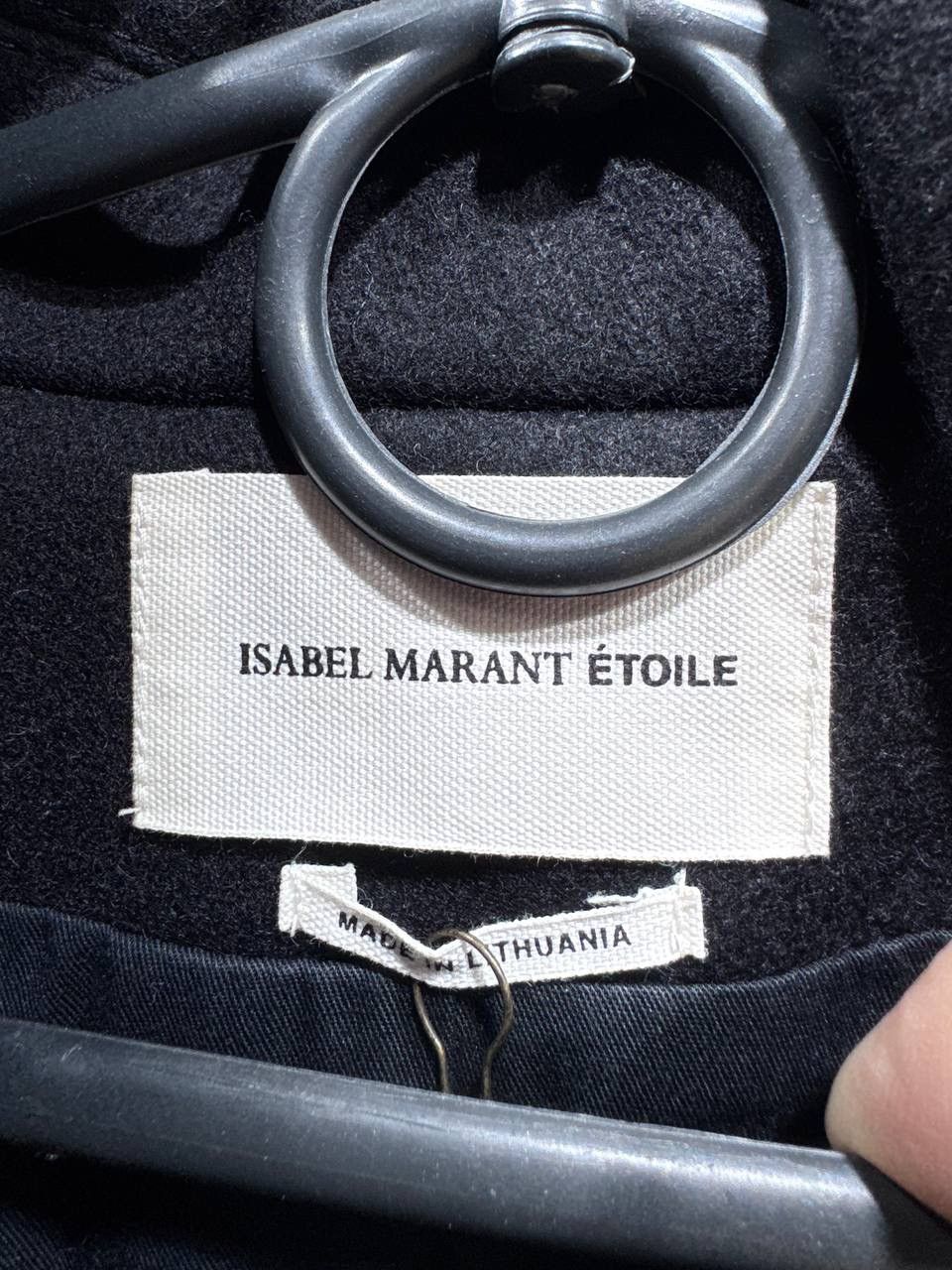 Isabel Marant Etoile Isabel Marant Etoile Black Coat Womens Jacket Size 34 Size XS / US 0-2 / IT 36-38 - 7 Thumbnail