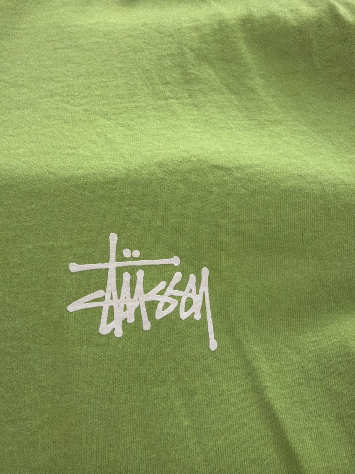 Stussy Green Stussy Basic Logo T Size US L / EU 52-54 / 3 - 4 Thumbnail
