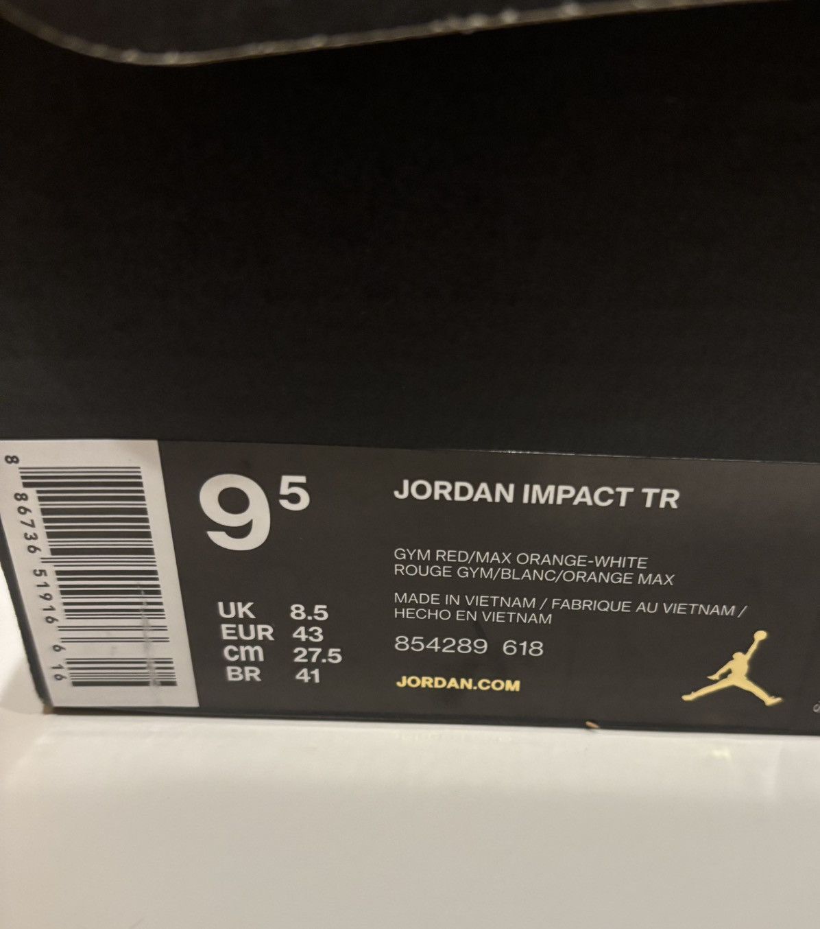 Jordan Brand Never worn! Air Jordan Impact TR Shoes (M9.5) Size US 9.5 / EU 42-43 - 8 Thumbnail
