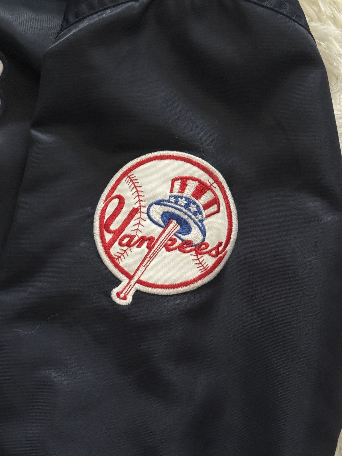 New York Yankees × Vintage New York Yankees Majestic MLB Jacket Size US L / EU 52-54 / 3 - 4 Thumbnail