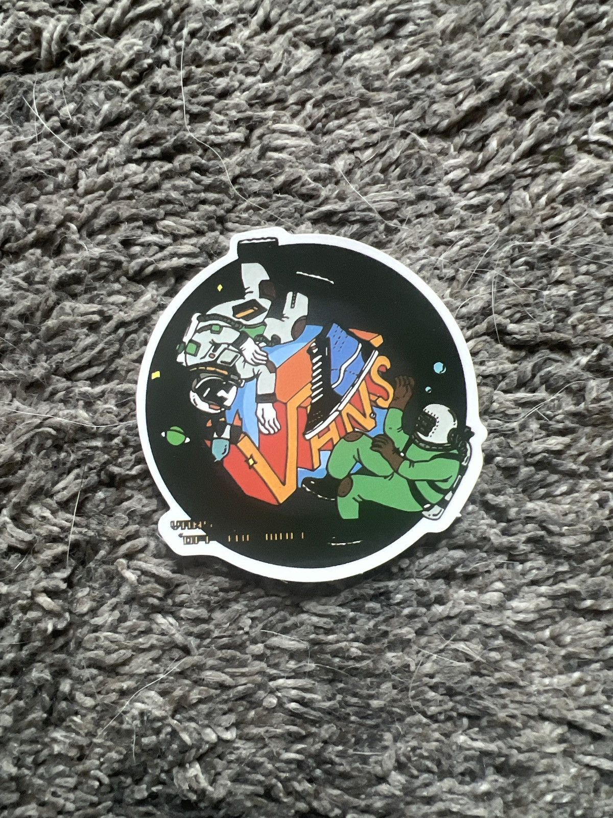 Vans Vans Two Astronauts In Space Sticker Size ONE SIZE - 1 Thumbnail