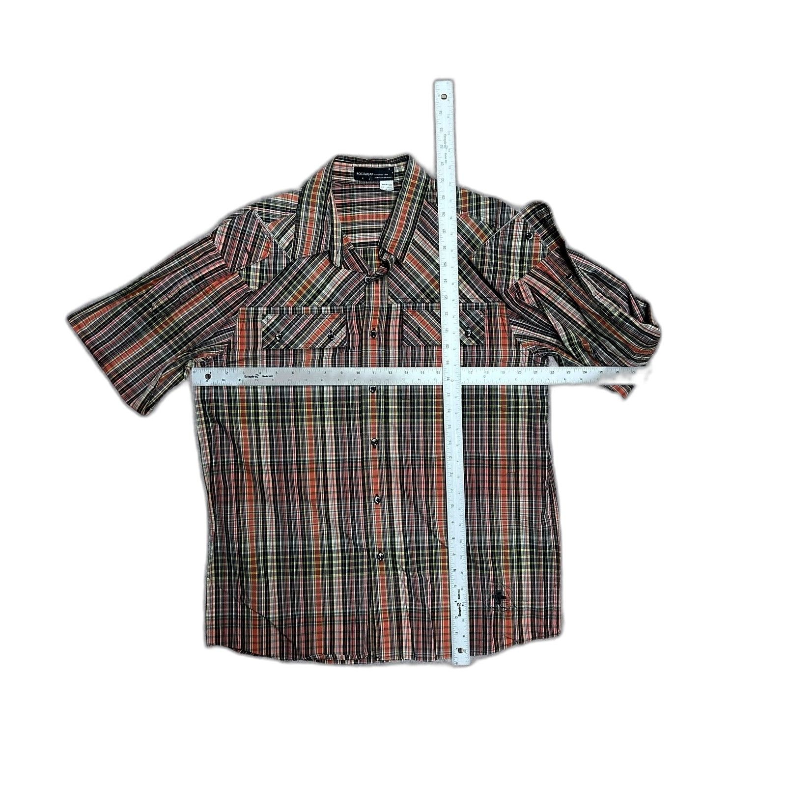 Rocawear Rocawear Button Up Shirt Medium Y2K Size US M / EU 48-50 / 2 - 2 Thumbnail
