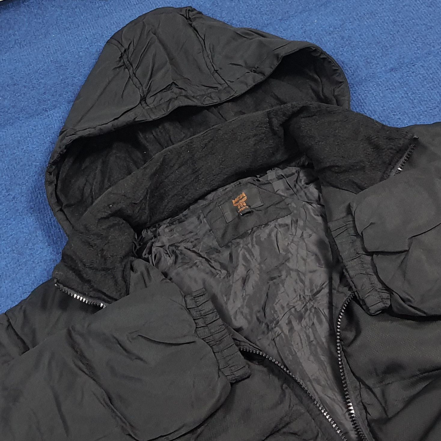 MCM Vintage MCM Legere Quilted Jacket Black Ripstop C286N8 Size US XL / EU 56 / 4 - 5 Thumbnail