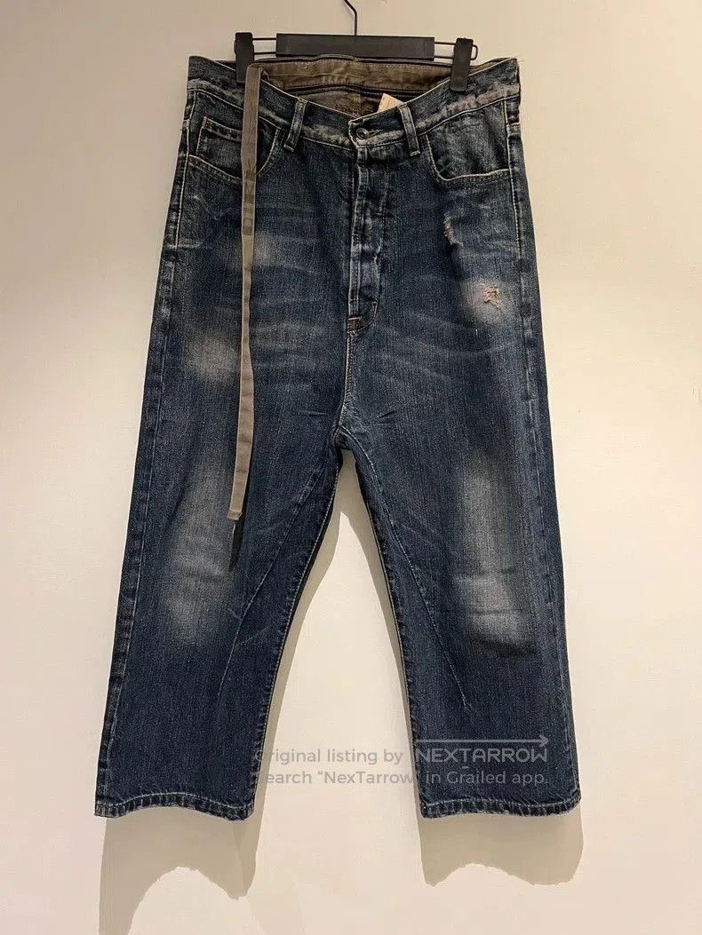 Rick Owens Drkshdw RickOwens DRKSHDW Distressed Denim Jeans. Size US 28 / EU 44 - 3 Thumbnail