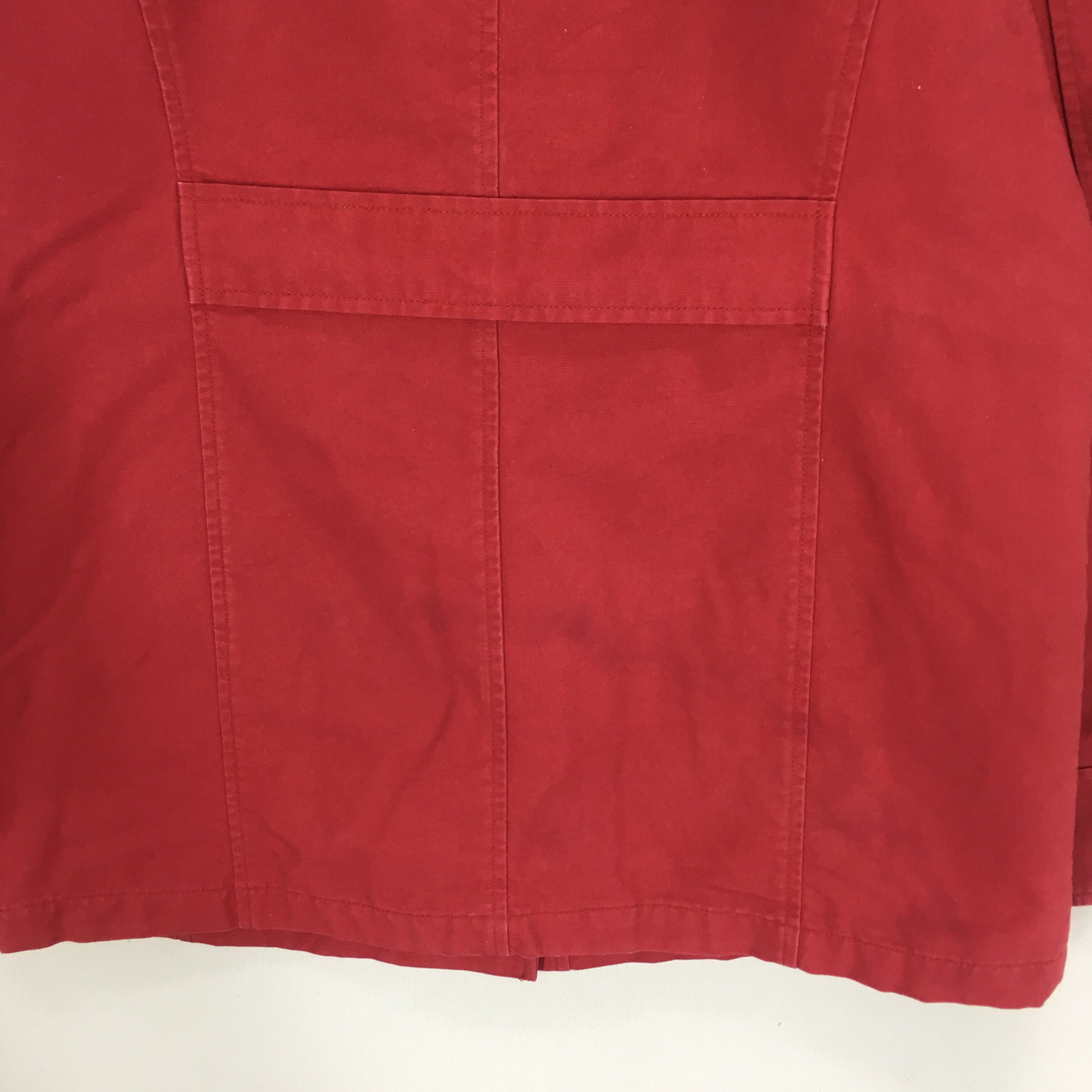 L.L. Bean Vintage 90's LL Bean Red Four Pocket Workwear Jacket - 1851 Size US M / EU 48-50 / 2 - 10 Thumbnail