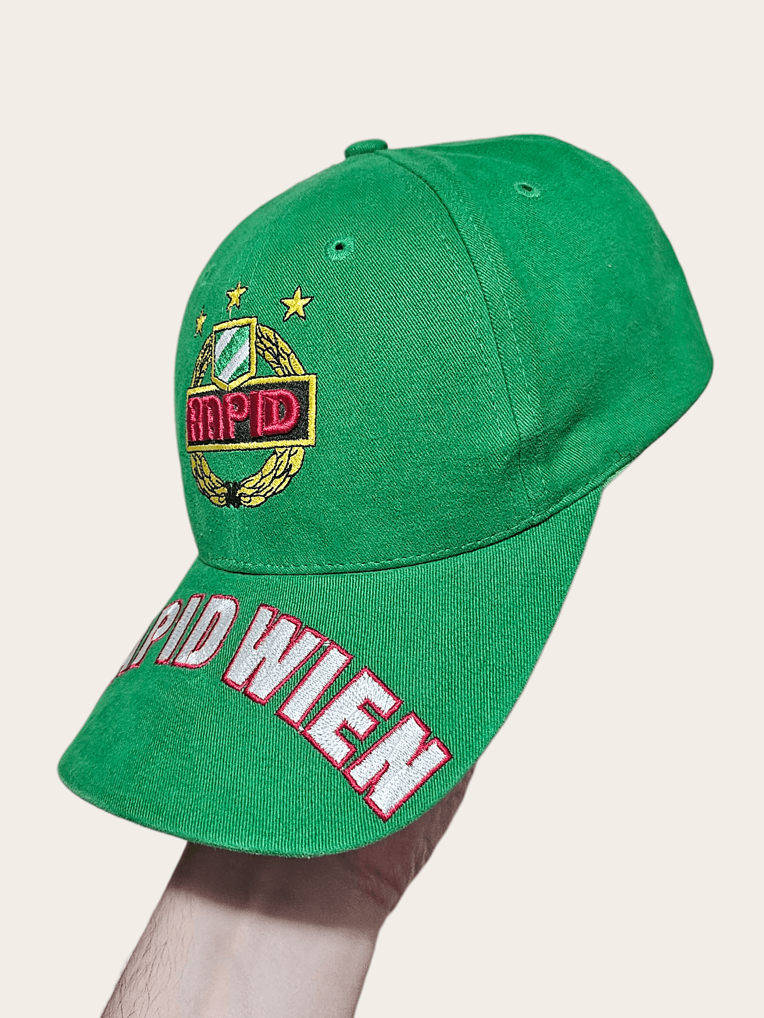 Vintage Rapid Wien Spellout Vintage Hat Size ONE SIZE - 3 Thumbnail