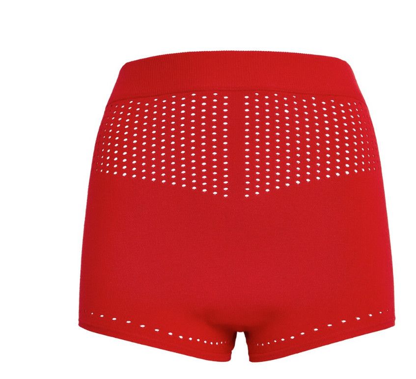 Max Mara Max Mara Knitted Shorts in Red ( S ) Size 27" / US 4 / IT 40 - 3 Thumbnail