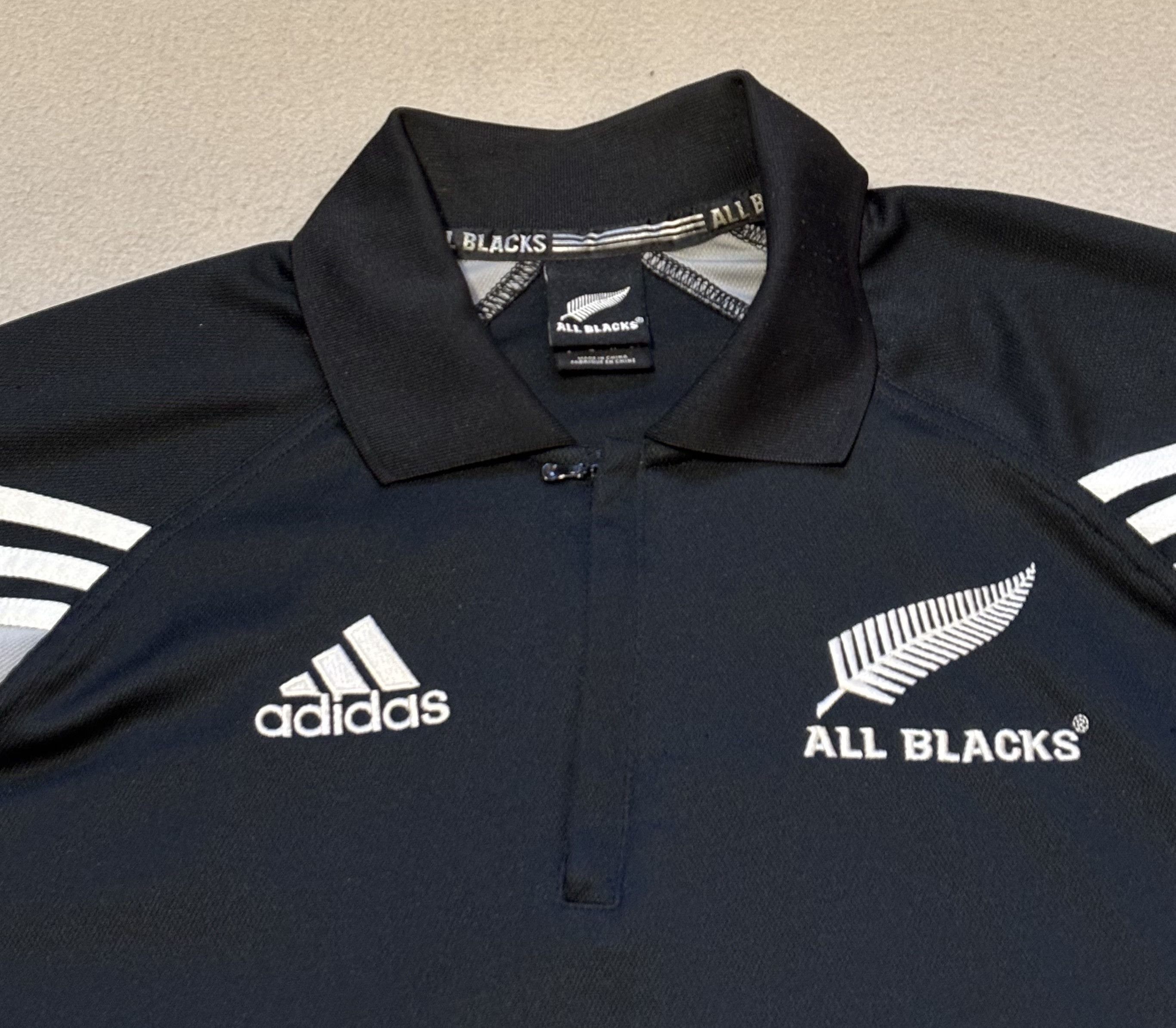 Adidas New Zealand All Blacks 2003/2004 Adidas Rugby Jersey Size S Size US S / EU 44-46 / 1 - 6 Thumbnail