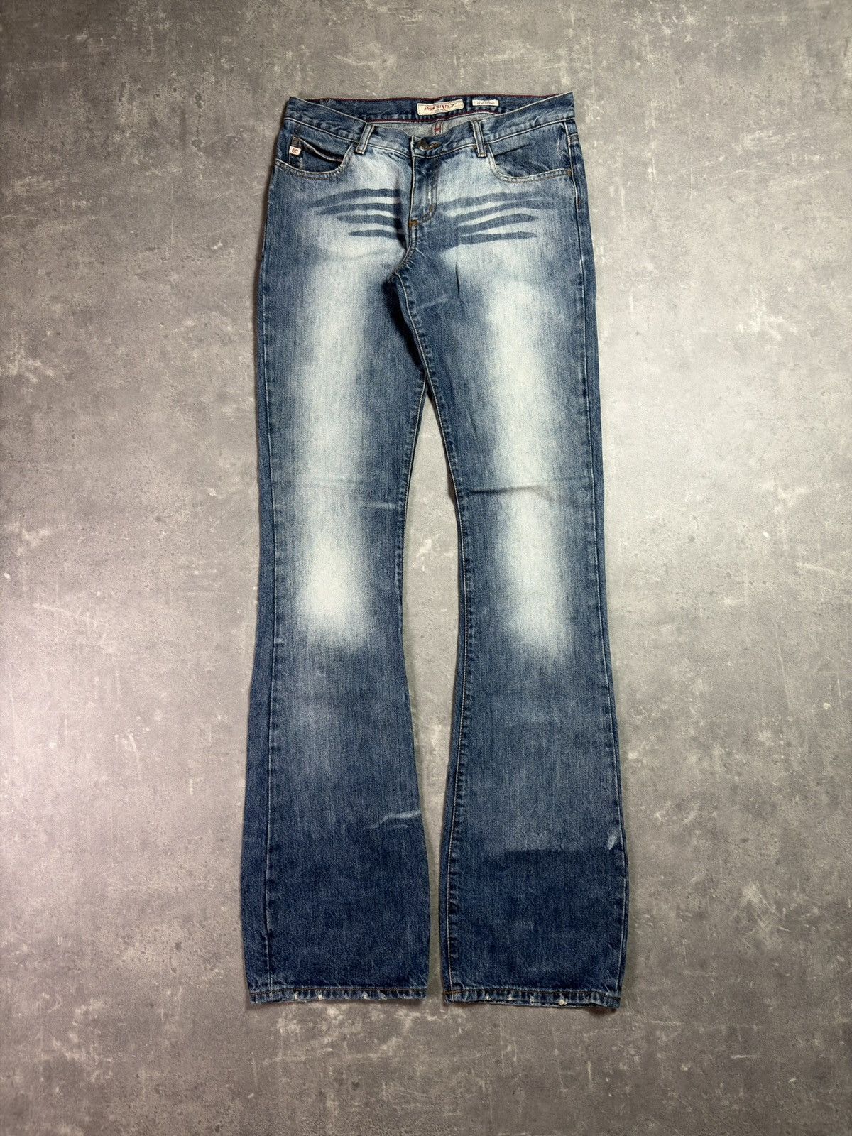 Miss Sixty Miss Sixty Flared Washed Flip Tommy Vintage Jeans 29 Bootcut Size 29" - 1 Thumbnail