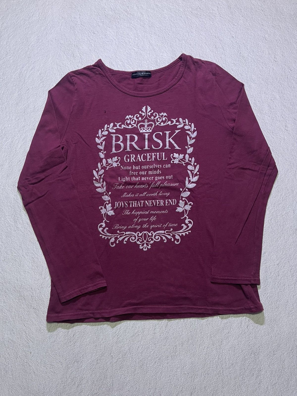 Hysteric Glamour Y2K COOKIE HOUSE long sleeve tshirt Size US M / EU 48-50 / 2 - 1 Thumbnail