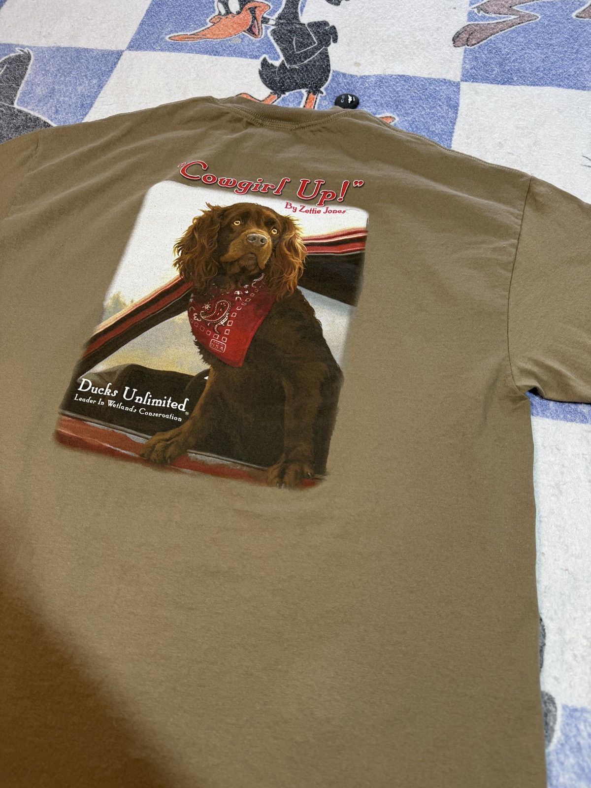 Other Vintage ducks unlimited cowgirl up tee Size US XL / EU 56 / 4 - 2 Thumbnail