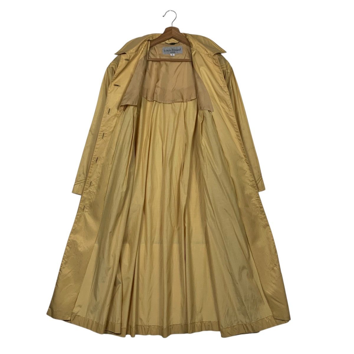 Louis Feraud 90’s LOUIS FERAUD Light Overcoat Jacket #2351-C105 Size L / US 10 / IT 46 - 12 Thumbnail
