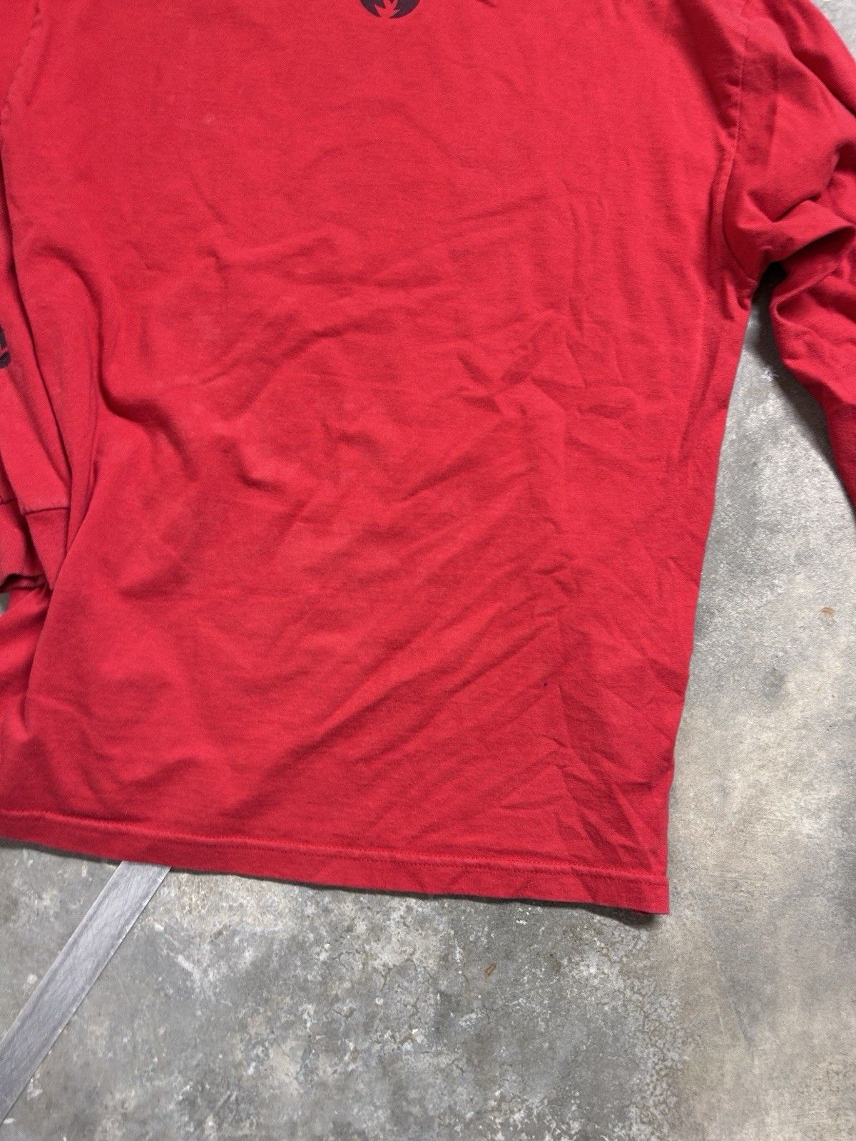 Black Label Vintage Y2K Black Label Skateboards Flame Skate Grunge Shirt Size US L / EU 52-54 / 3 - 6 Thumbnail