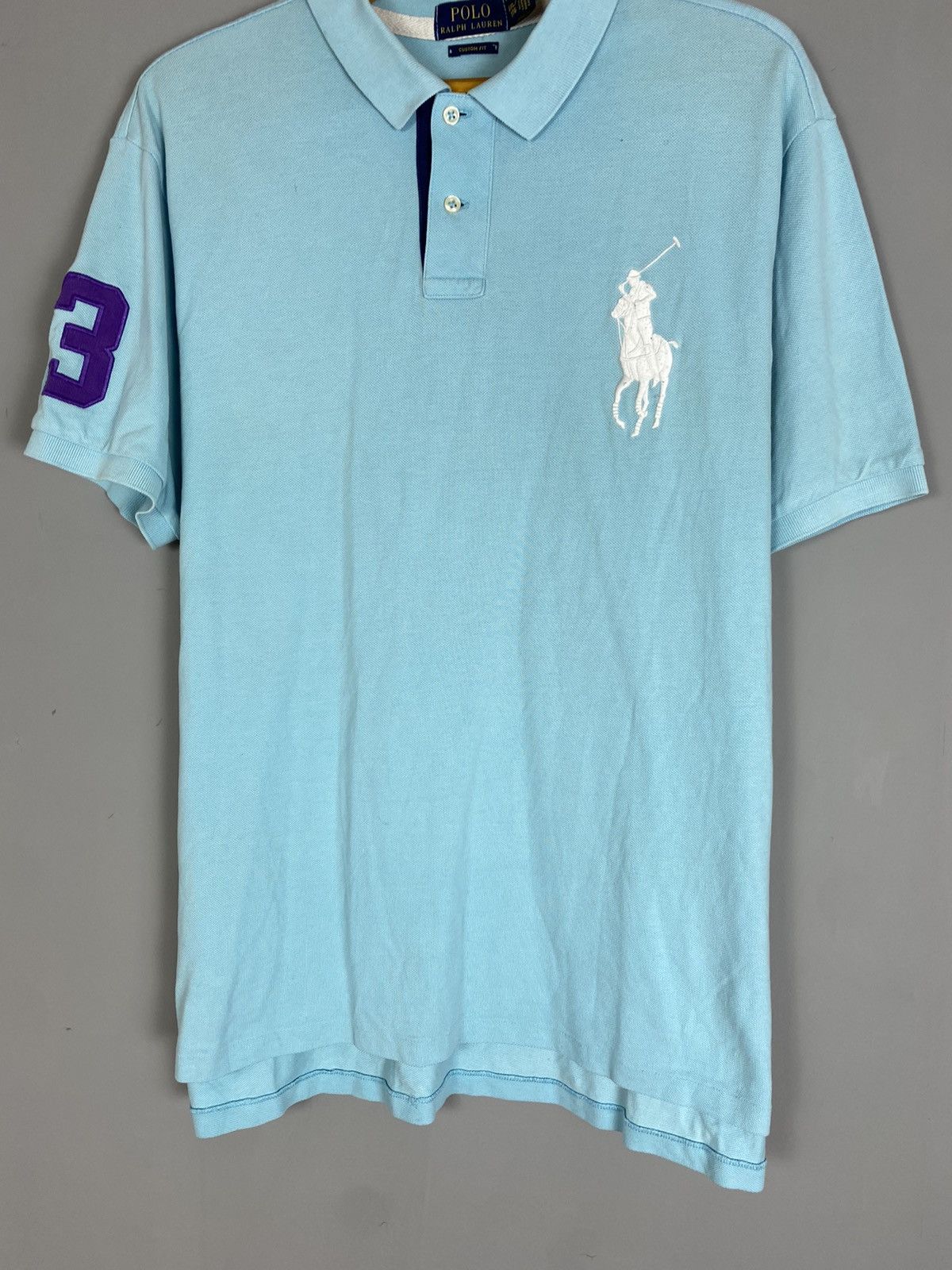 Polo Ralph Lauren Vintage Polo Ralph Lauren polo big logo tee T-shirt Size US XXL / EU 58 / 5 - 3 Thumbnail