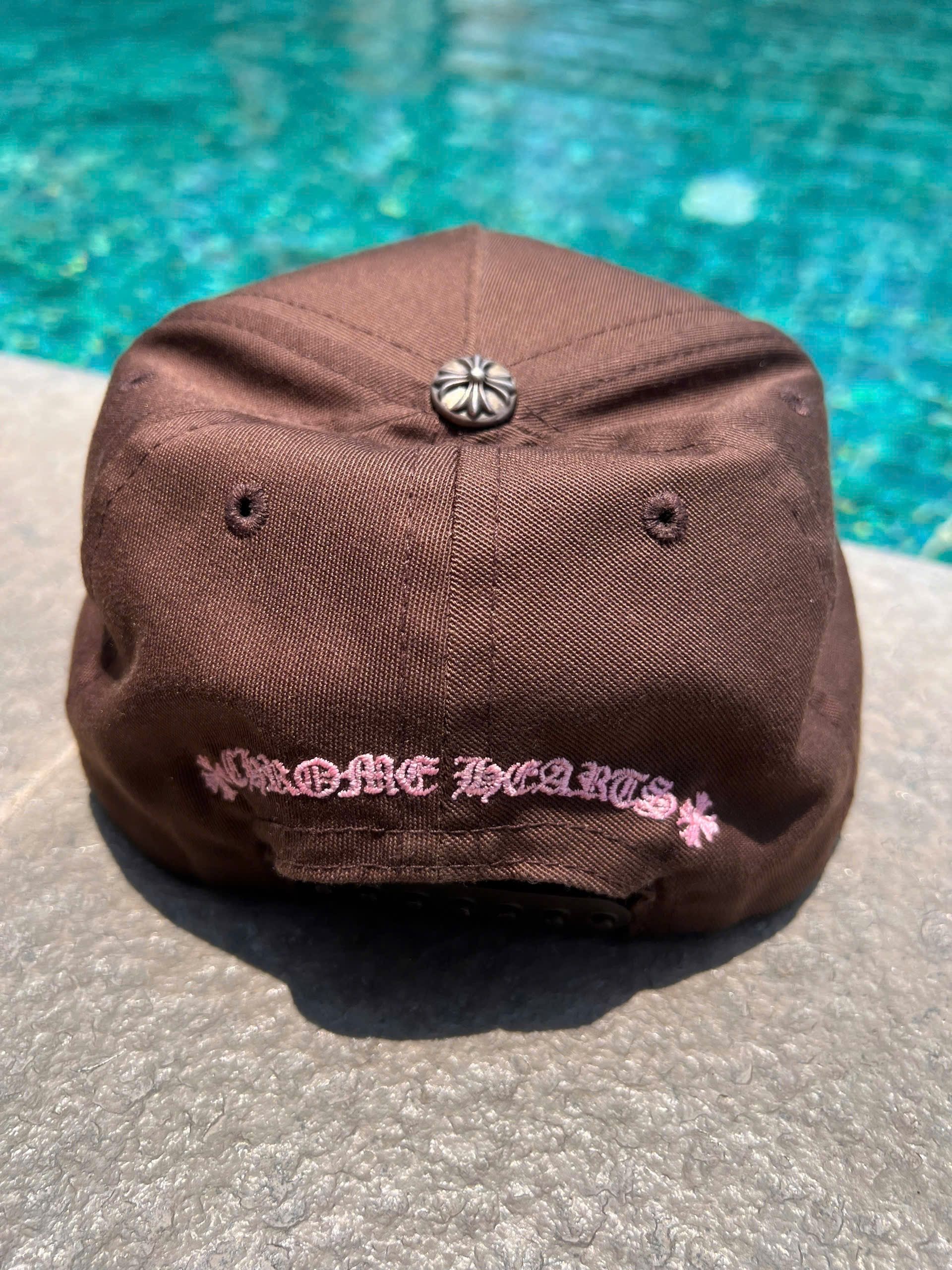 Chrome Hearts CHROME HEARTS CH Brown/Pink Baseball Cap Size ONE SIZE - 4 Thumbnail