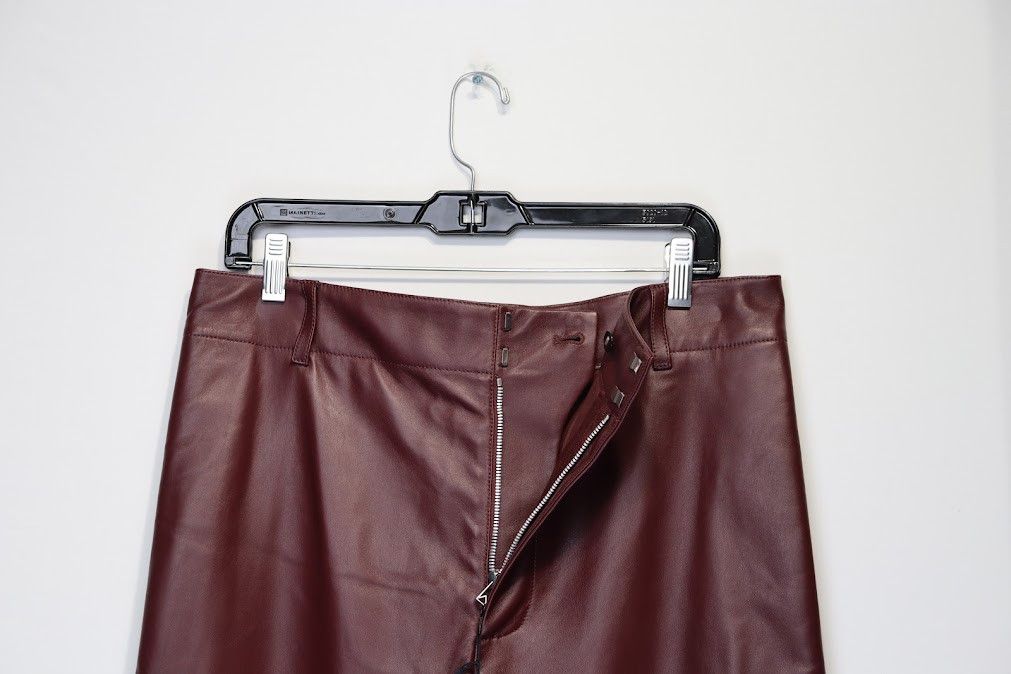 Bottega Veneta Smooth Nappa Trousers in OX Blood Size US 32 / EU 48 - 2 Thumbnail