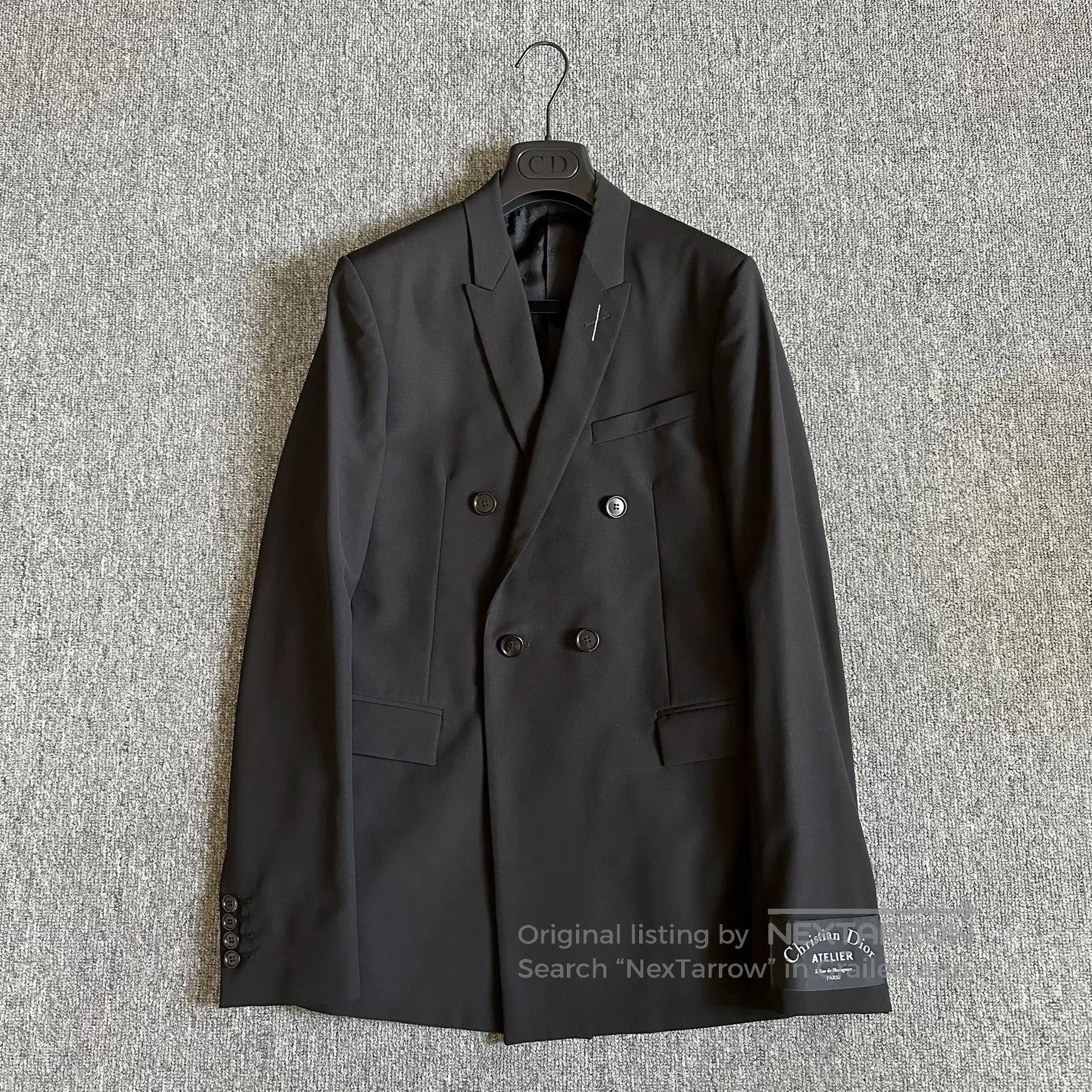 Dior dior double-breasted suit jacket 18ss. Size US M / EU 48-50 / 2 - 1 Thumbnail