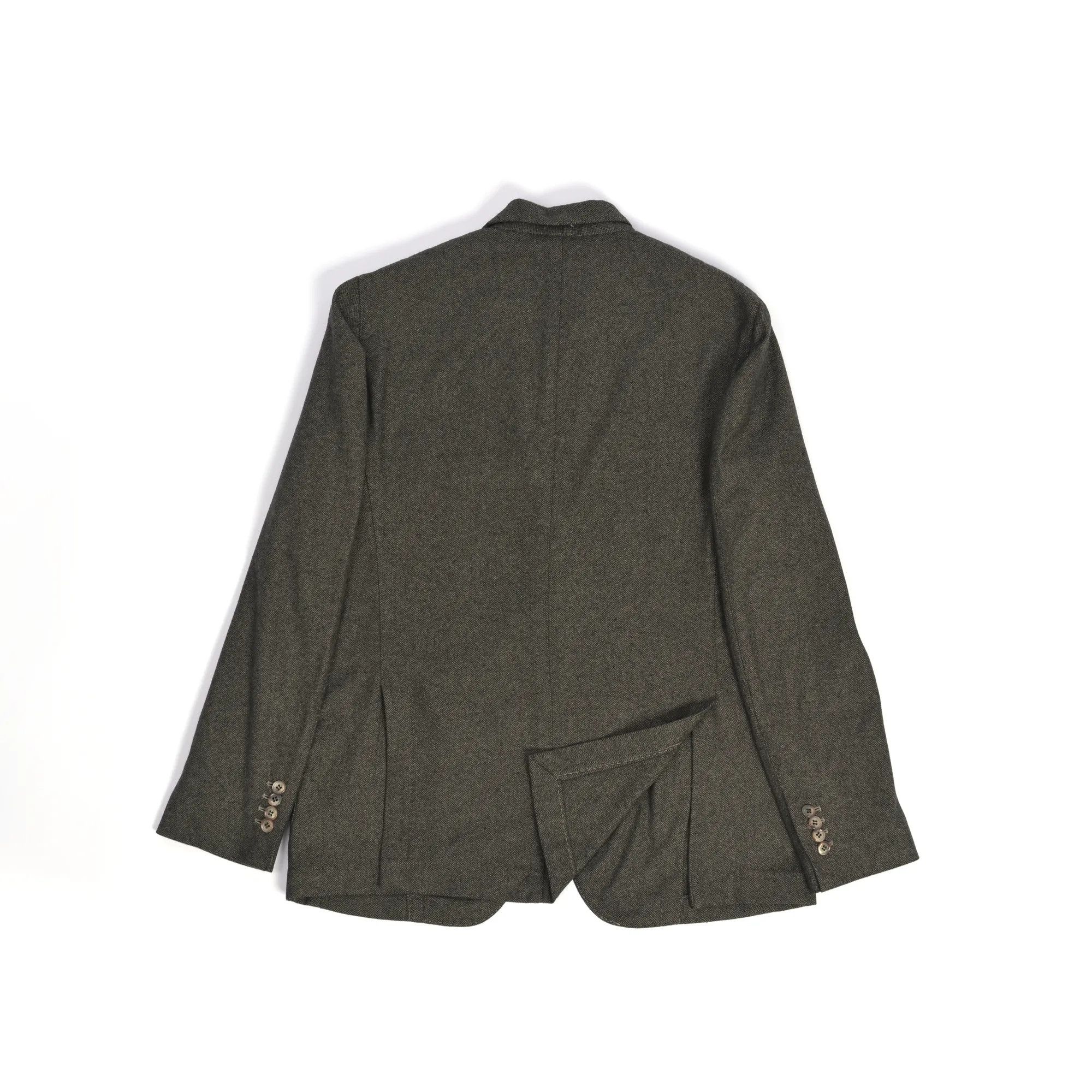 Other SANTANIELLO grey wool slack jacket (50 EU) Size 50R - 6 Thumbnail