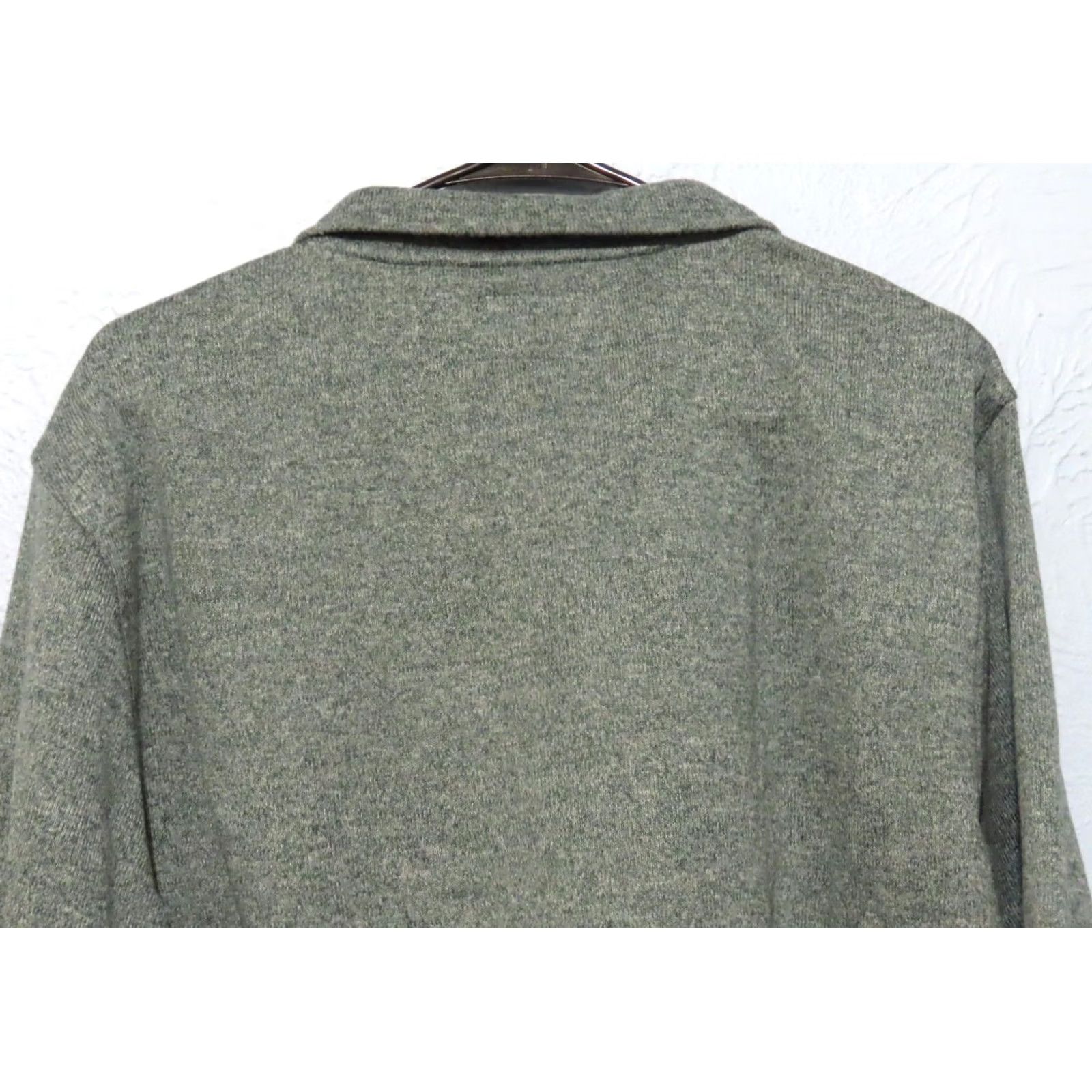 J.Crew J.CREW Authentic Sweater Men XL Marled Fleece Mock Neck Pullover Green Long Sleeve Mock Neck Casual Knit Pullover Regular Fit Knit XS? Size US XL / EU 56 / 4 - 6 Thumbnail