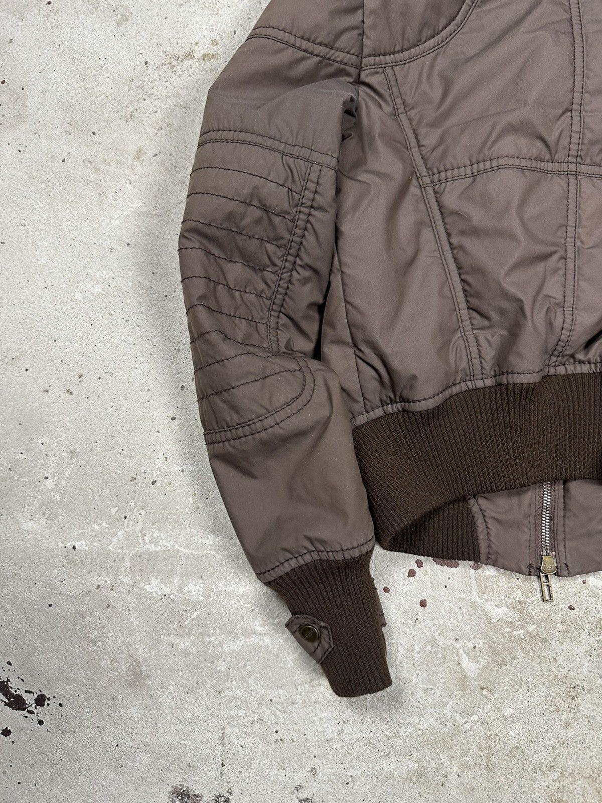 If Six Was Nine Vintage Y2K Brown Utility Japanese Style Bomber Jacket Size US S / EU 44-46 / 1 - 11 Thumbnail
