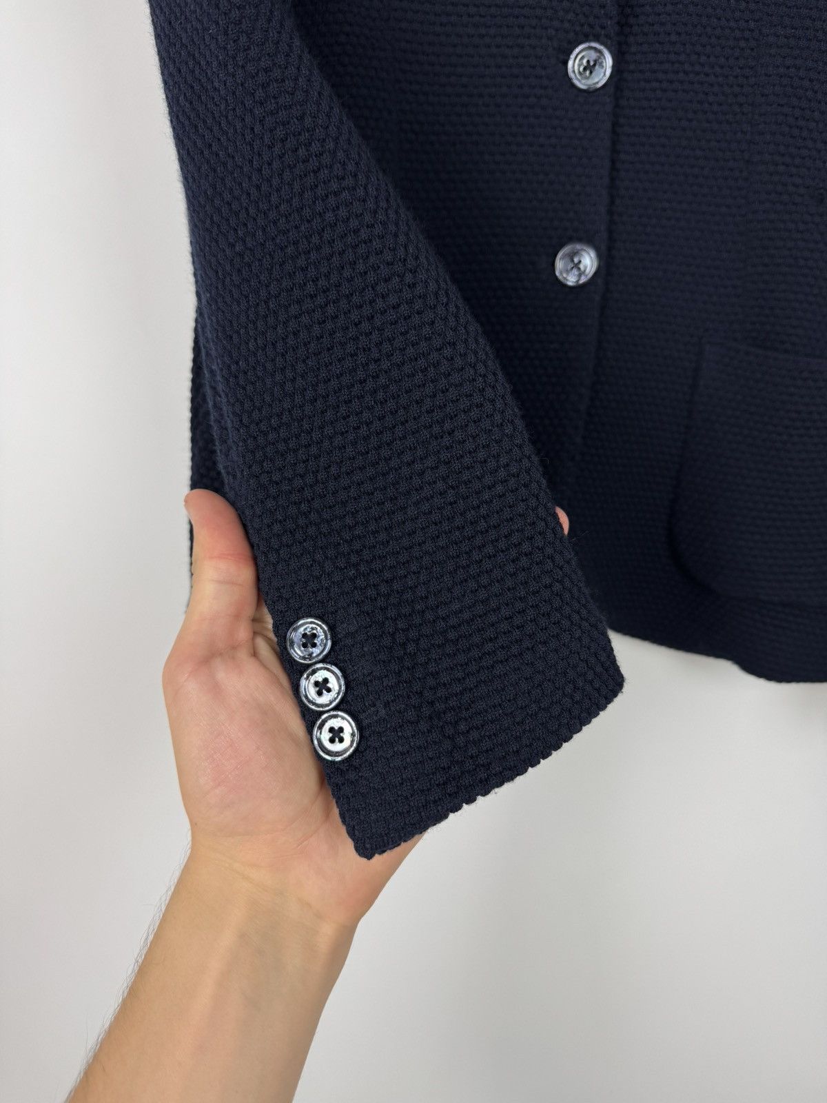 Circolo 1901 Circolo 1901 Knitted Wool Blend Women’s Blazer Size M / US 6-8 / IT 42-44 - 8 Thumbnail