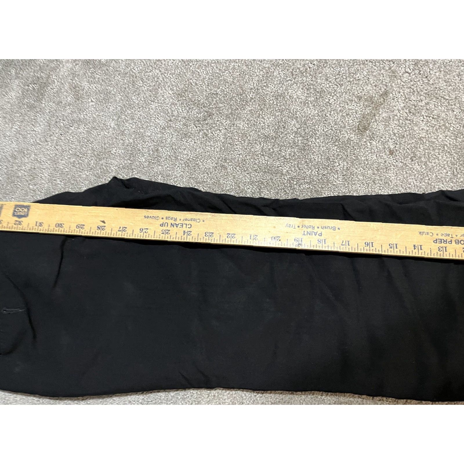 Banana Republic Banana Republic Dress Pants Martin-Fit Women 0P Petite Black Cotton Straight Lined Inseam 25 in Men? Size 25" / US 0 / IT 36 - 6 Thumbnail
