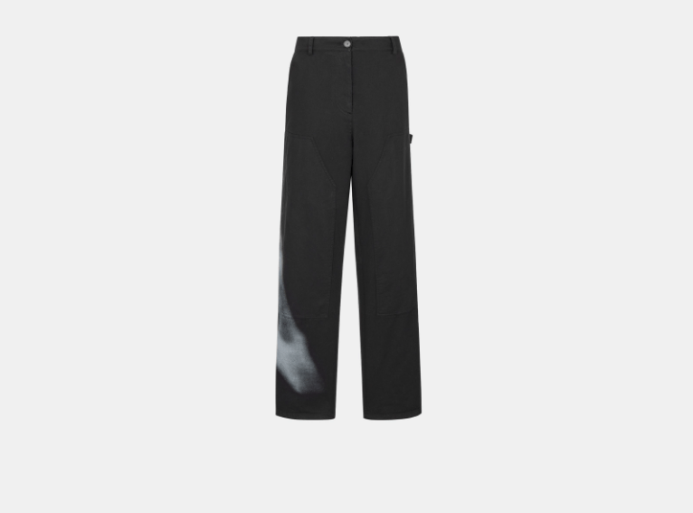 Dior o1w1db11225 427P56 Cargo Pant in Black/White Size 25" / US 0 / IT 36 - 1 Thumbnail
