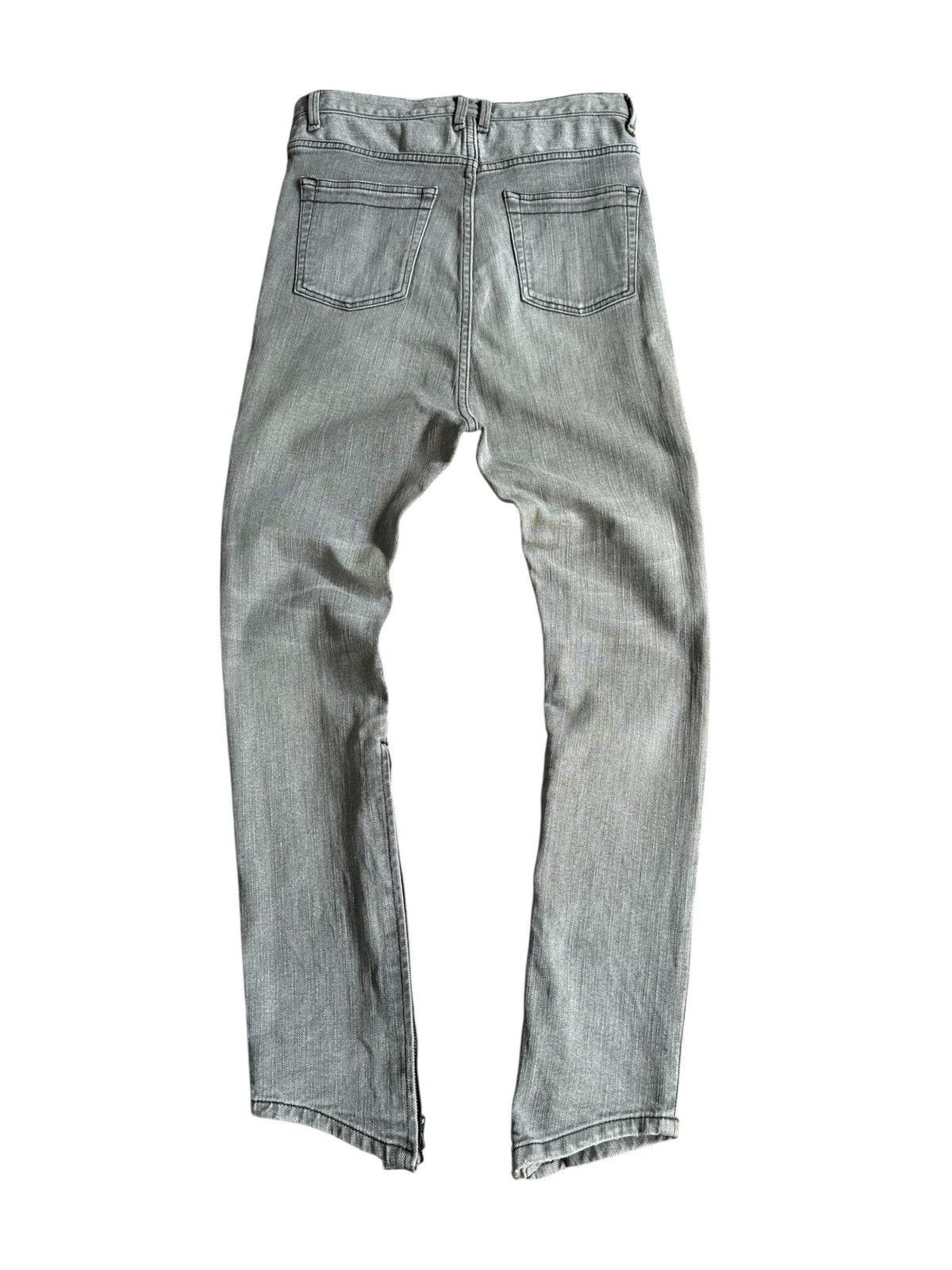 Japanese Brand 2011 ss - AG by Experiment high rise asymmetrical jeans Size US 30 / EU 46 - 2 Thumbnail
