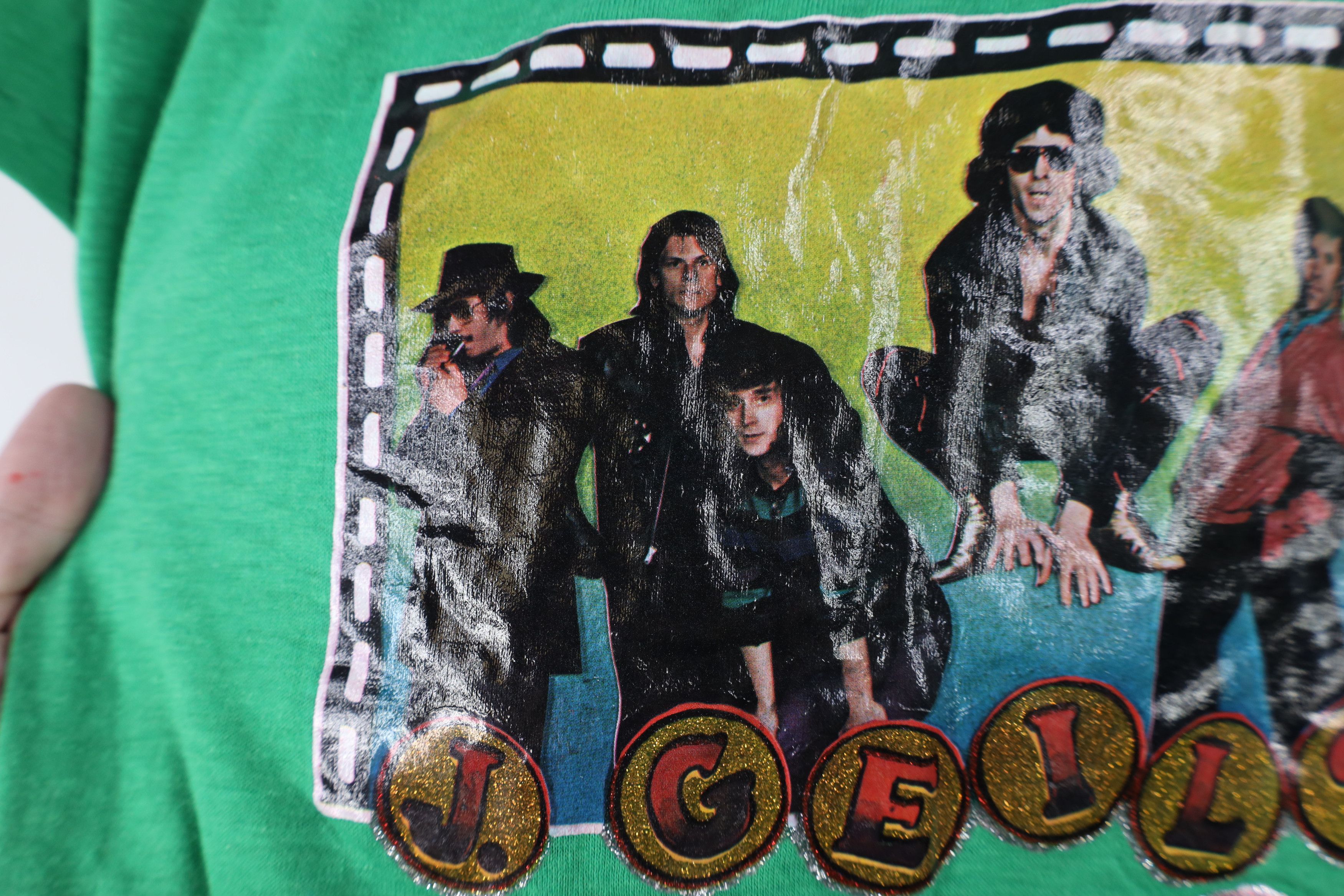 Vintage Vintage 70s 80s J Geils Band Short Sleeve T-Shirt Green USA Size US M / EU 48-50 / 2 - 5 Thumbnail