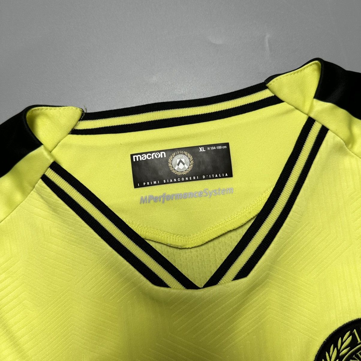 Macron UDINESE MACRON 2022/2023 FOOTBALL AWAY JERSEY #10 DEULOFEU Size US XL / EU 56 / 4 - 5 Thumbnail
