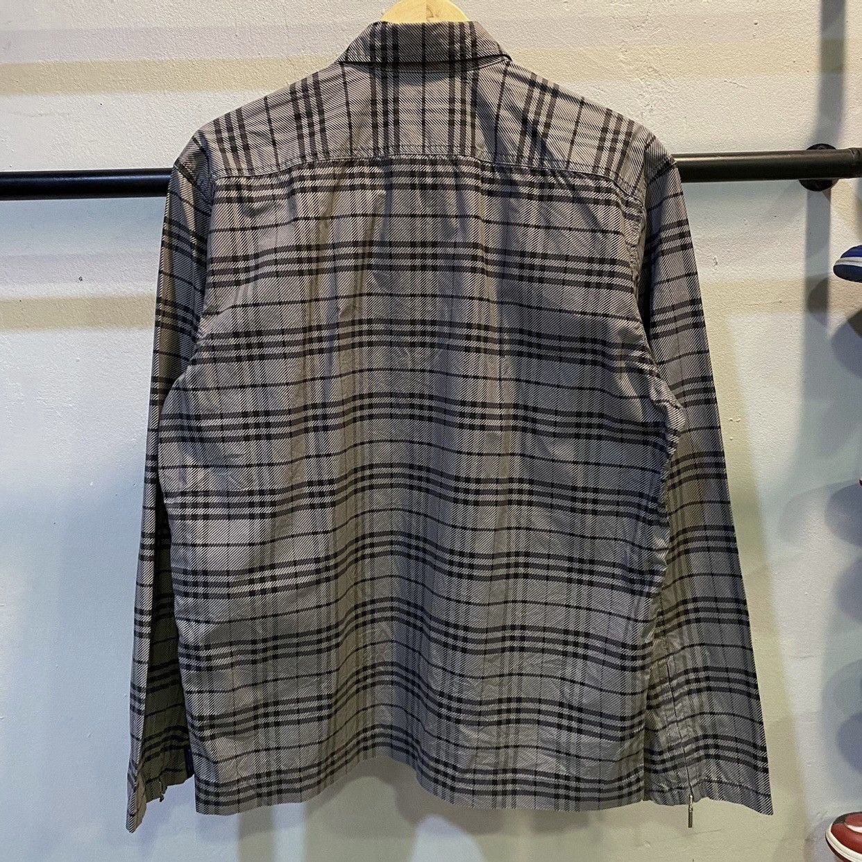 Burberry 🔥Burberry London Blue Label Nova Check Snap Button Jackets Size US L / EU 52-54 / 3 - 2 Thumbnail
