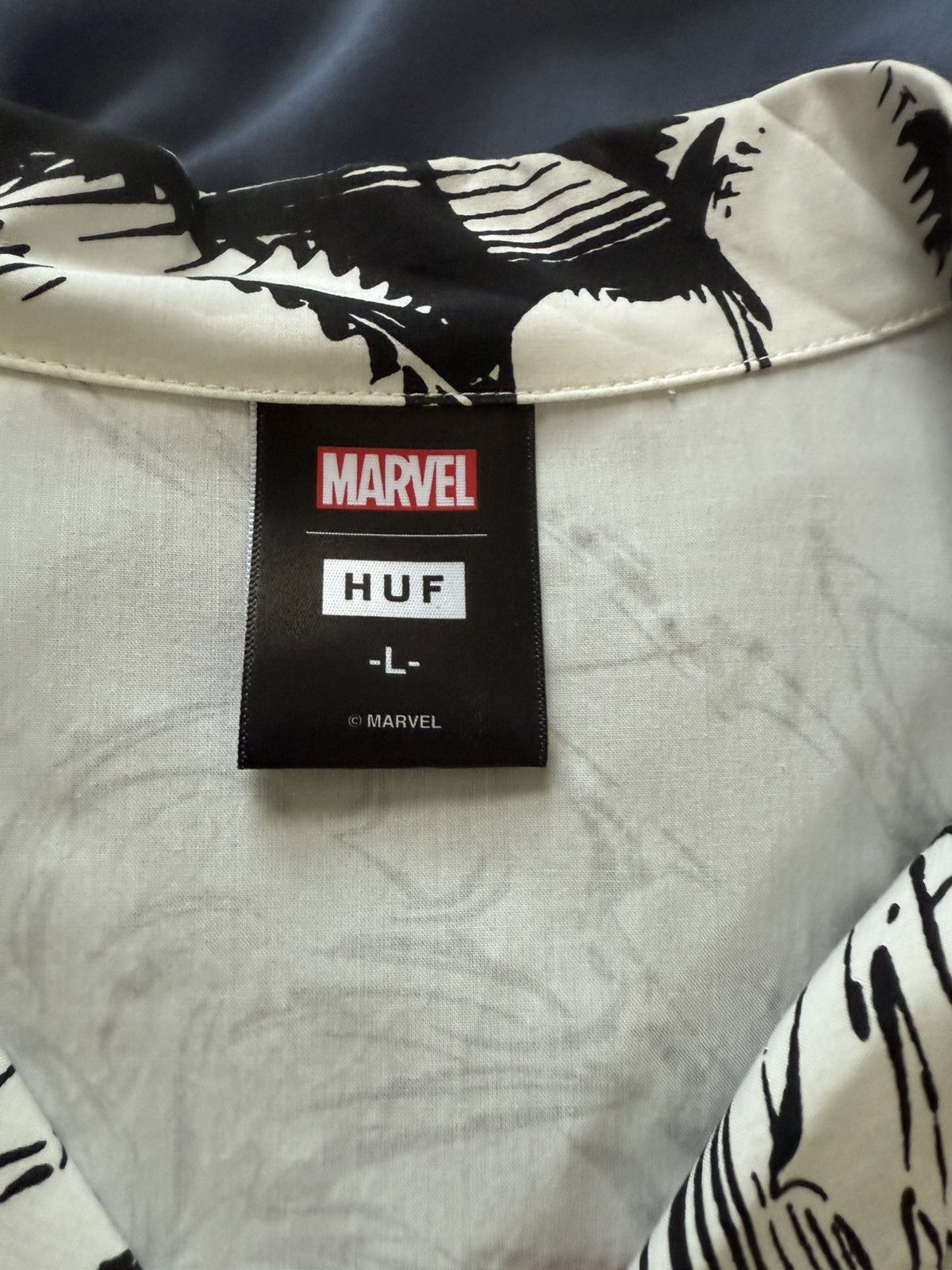 Huf HUF Marvel X-Men Resort Button-Down Shirt Size US L / EU 52-54 / 3 - 4 Thumbnail