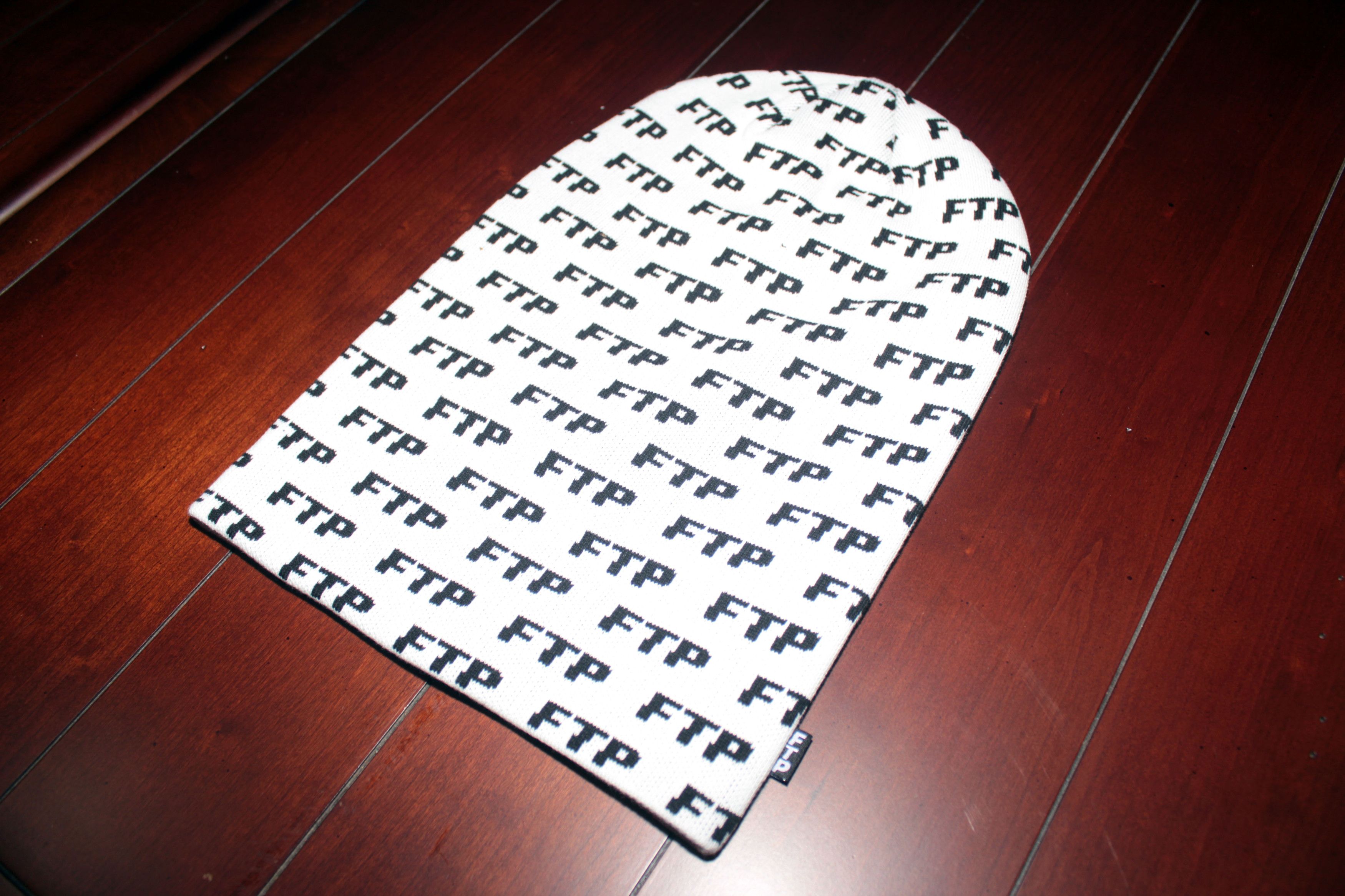 Fuck The Population FTP All-Over Logo Ski Mask (White) Size ONE SIZE - 4 Thumbnail