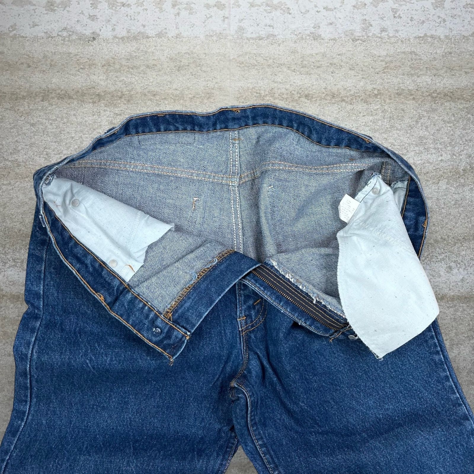 Levi's True Vintage 70s Levis Jeans 40x30 Bootcut Medium Wash Size US 40 / EU 56 - 5 Thumbnail