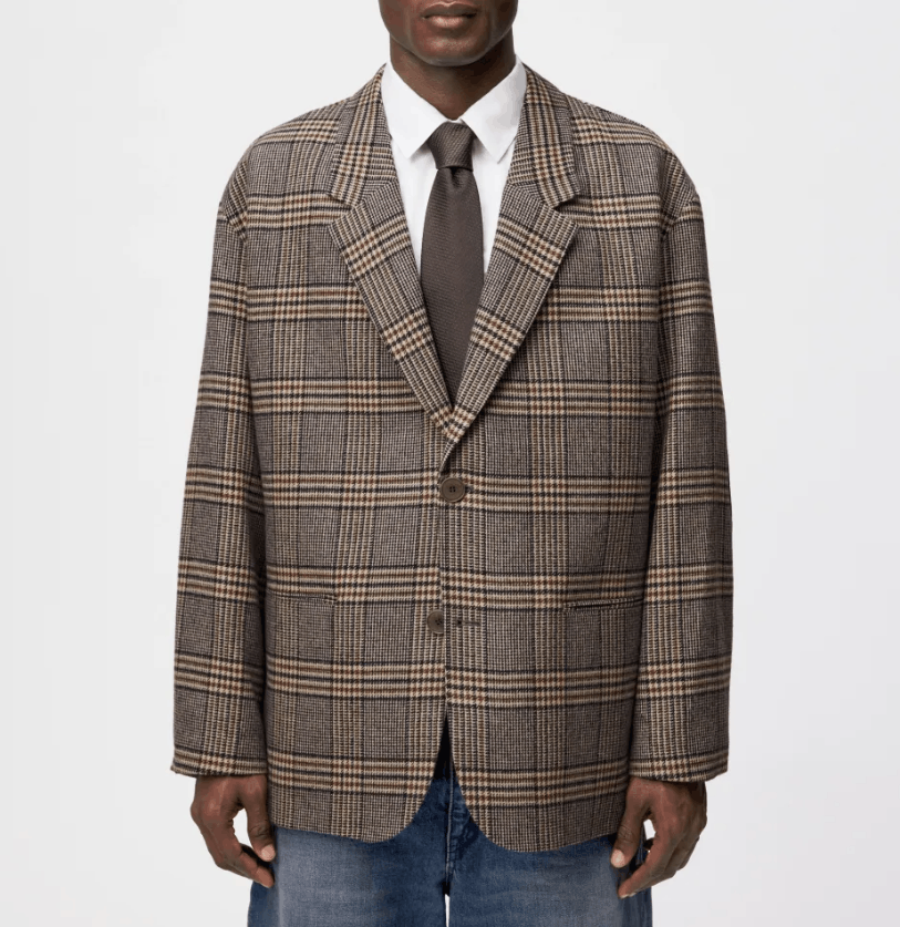 DRYKORN BNWT AW25 DRYKORN MADIM GLEN CHECK JACKET 52 Size US L / EU 52-54 / 3 - 1 Thumbnail